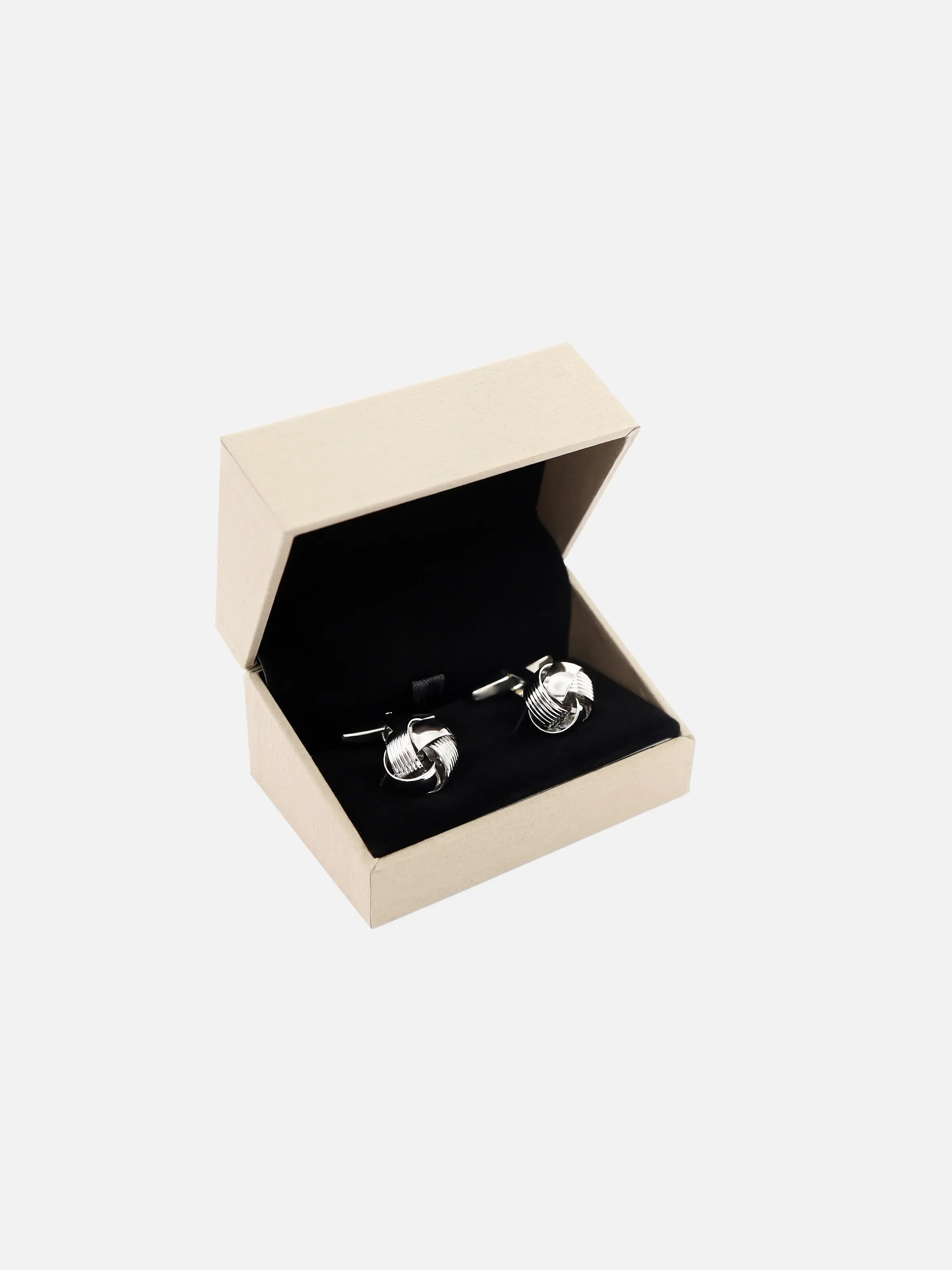 Majestic Silver Cufflinks - EAMCL6-005 - Image 3