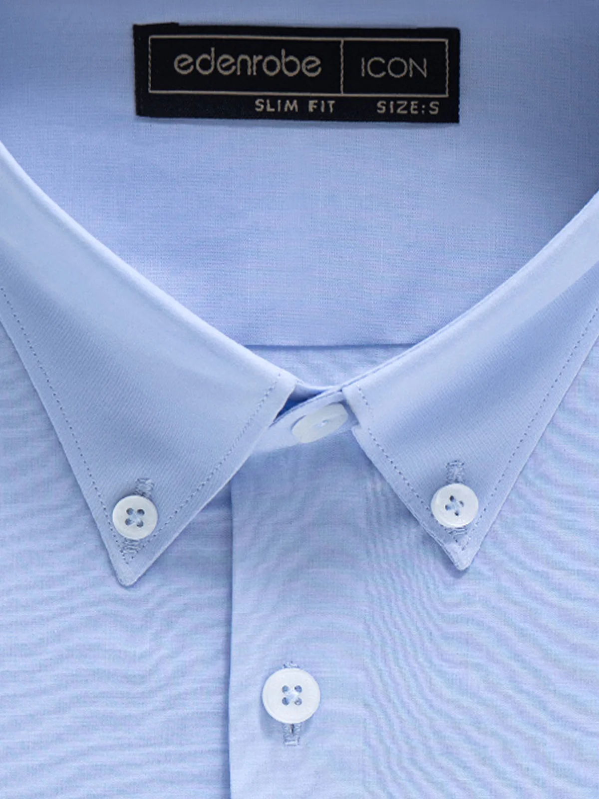 Men's Sky Blue Shirt - EMTSI24-50688 - Image 3