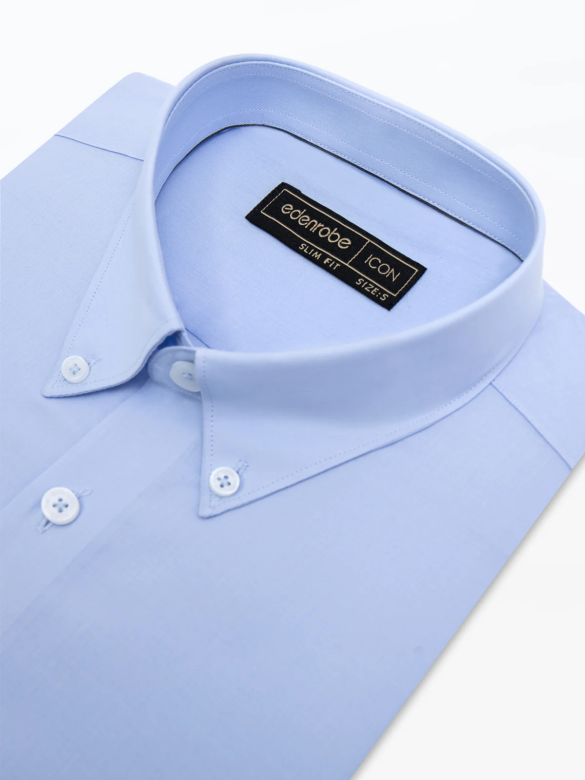 Men's Sky Blue Shirt - EMTSI24-50688 - Image 5
