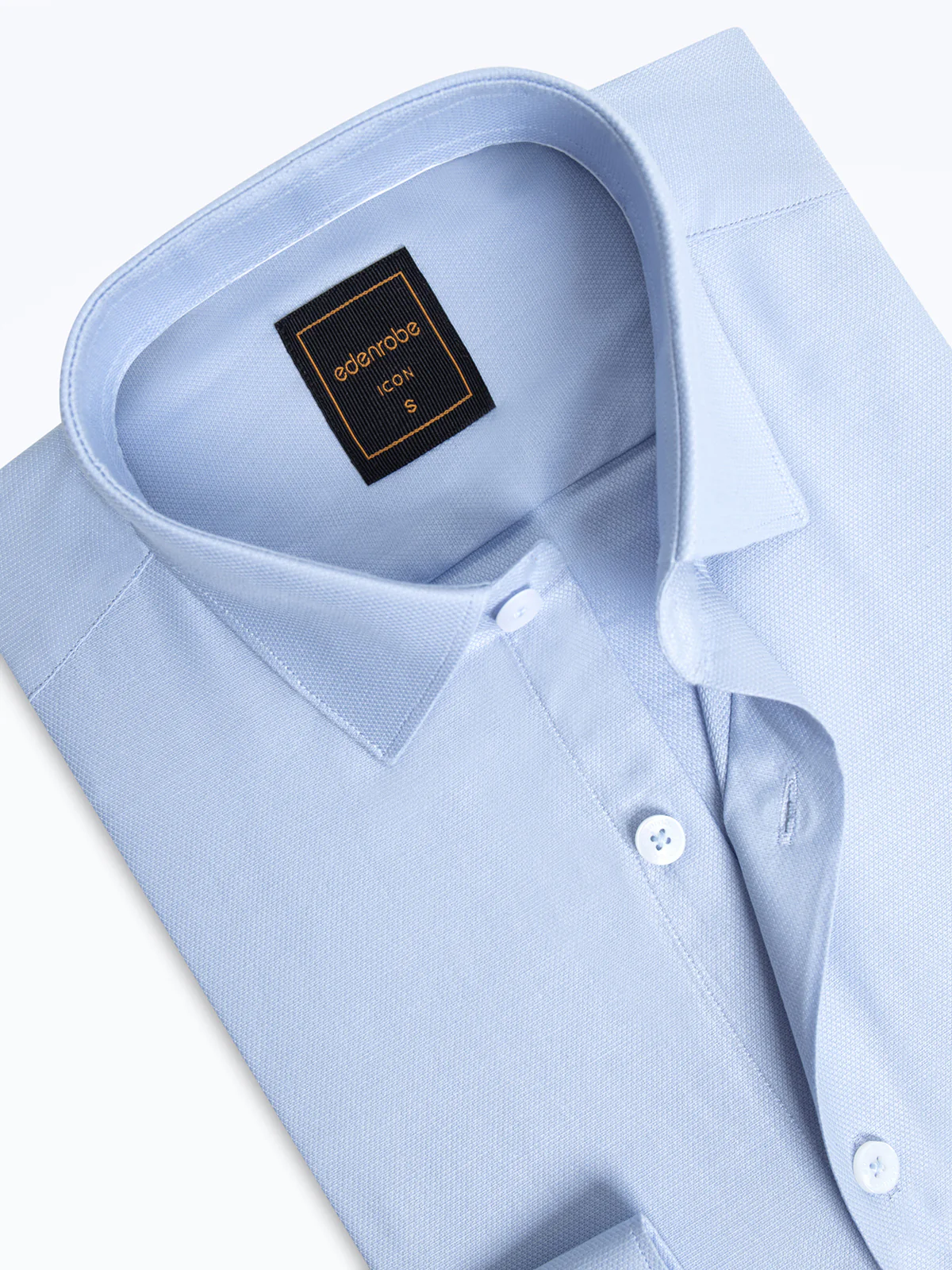 Men's Sky Blue Shirt - EMTSI24-50697 - Image 2