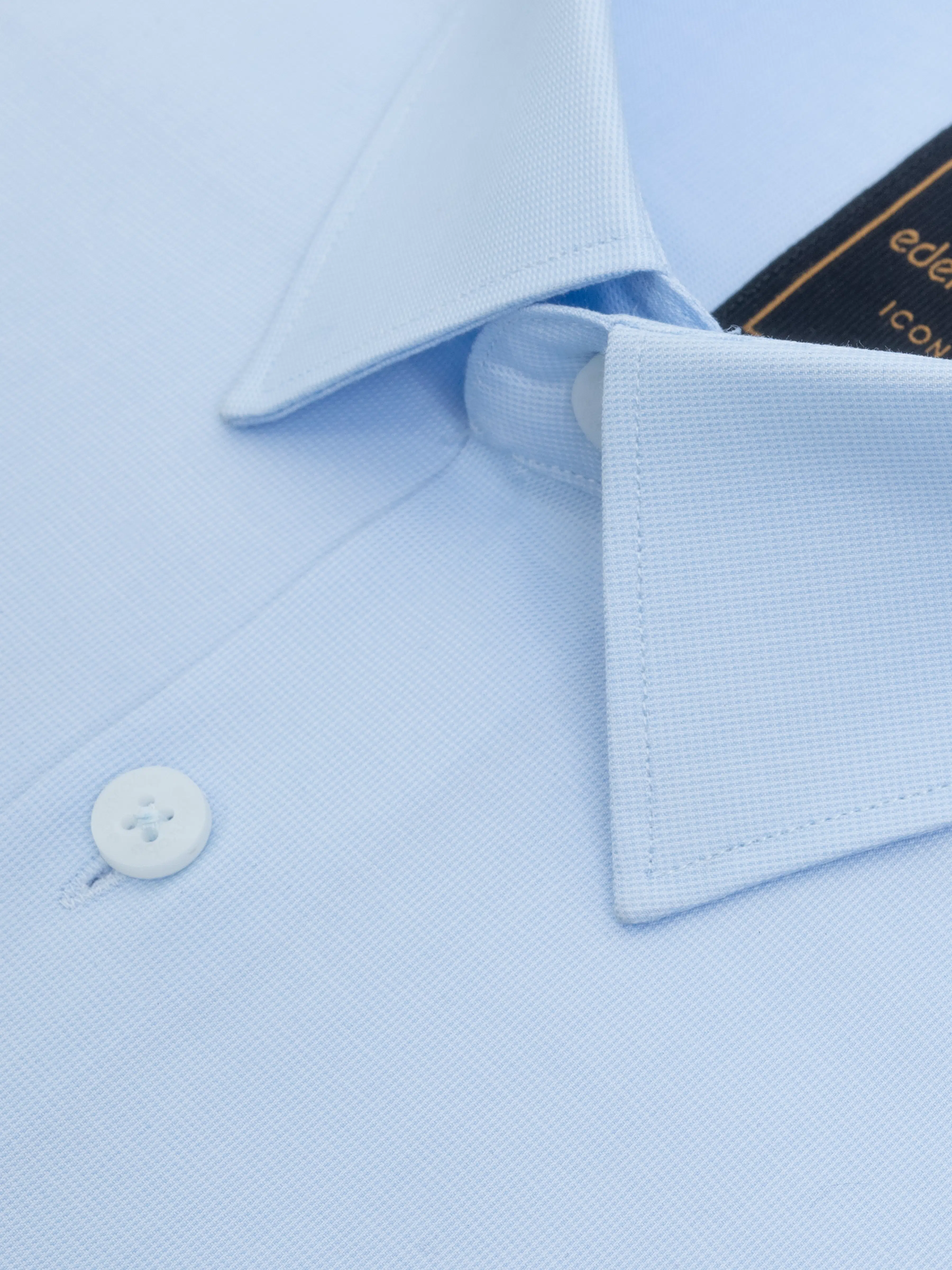 Men's Sky Blue Shirt - EMTSI5-50766 - Image 3