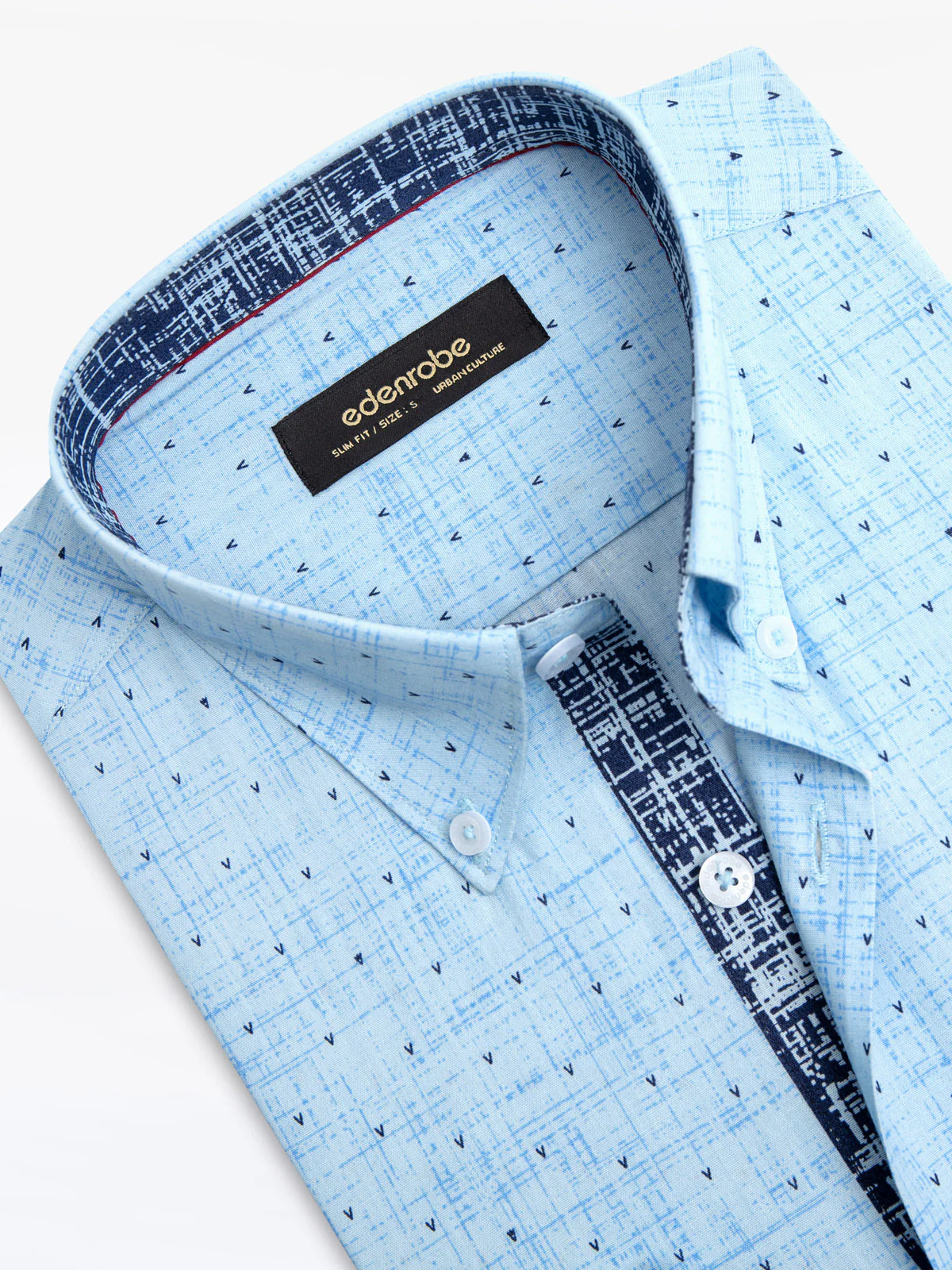 Men's Sky Blue Shirt - EMTSUC23-193 - Image 3