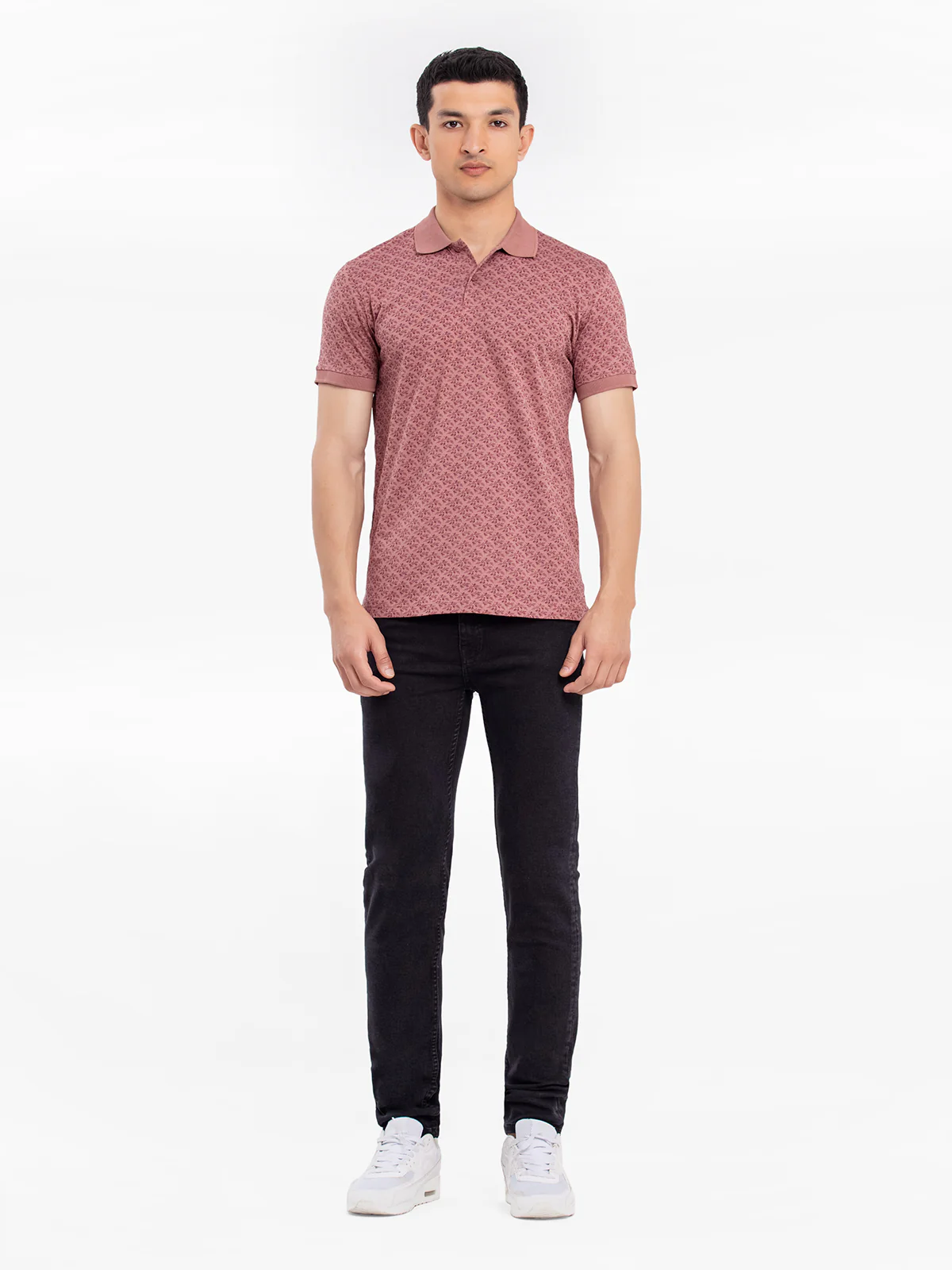 Men's Tea Pink Polo Shirt - EMTPS24-002 - Image 2