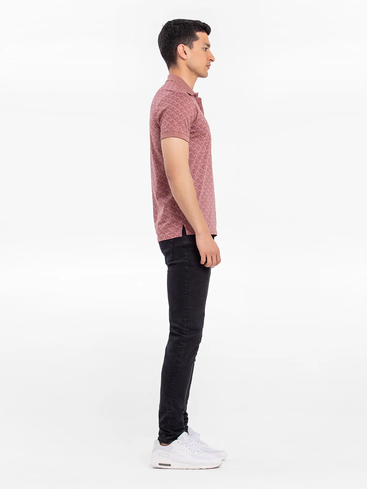 Men's Tea Pink Polo Shirt - EMTPS24-002 - Image 3