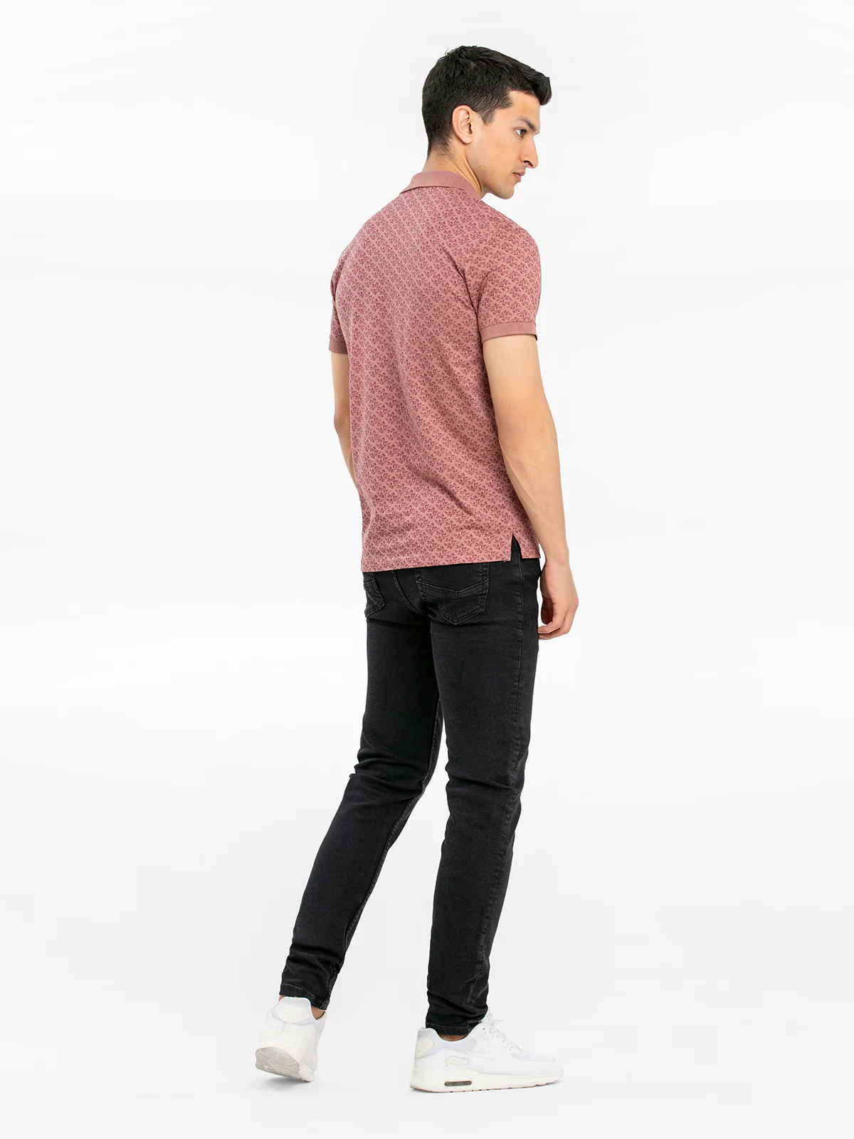 Men's Tea Pink Polo Shirt - EMTPS24-002 - Image 4