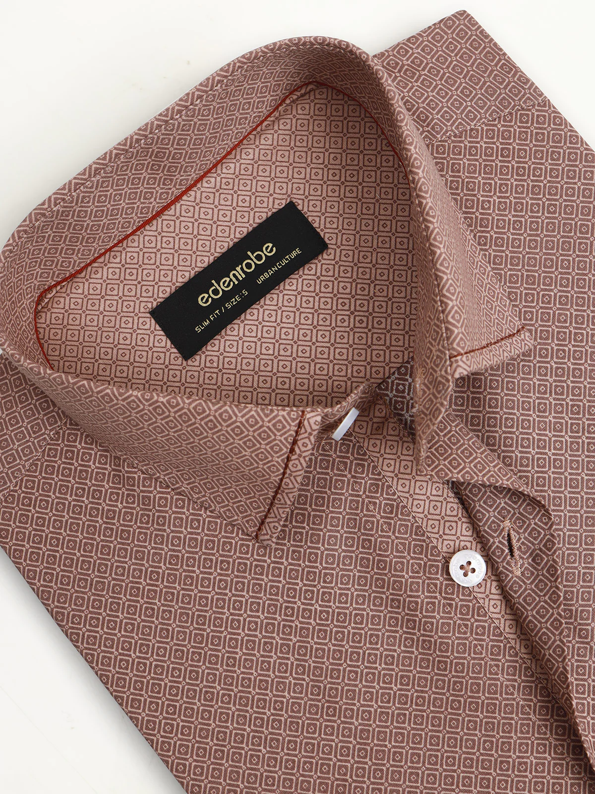 Men's Tea Pink Shirt - EMTSUC24-210 - Image 2
