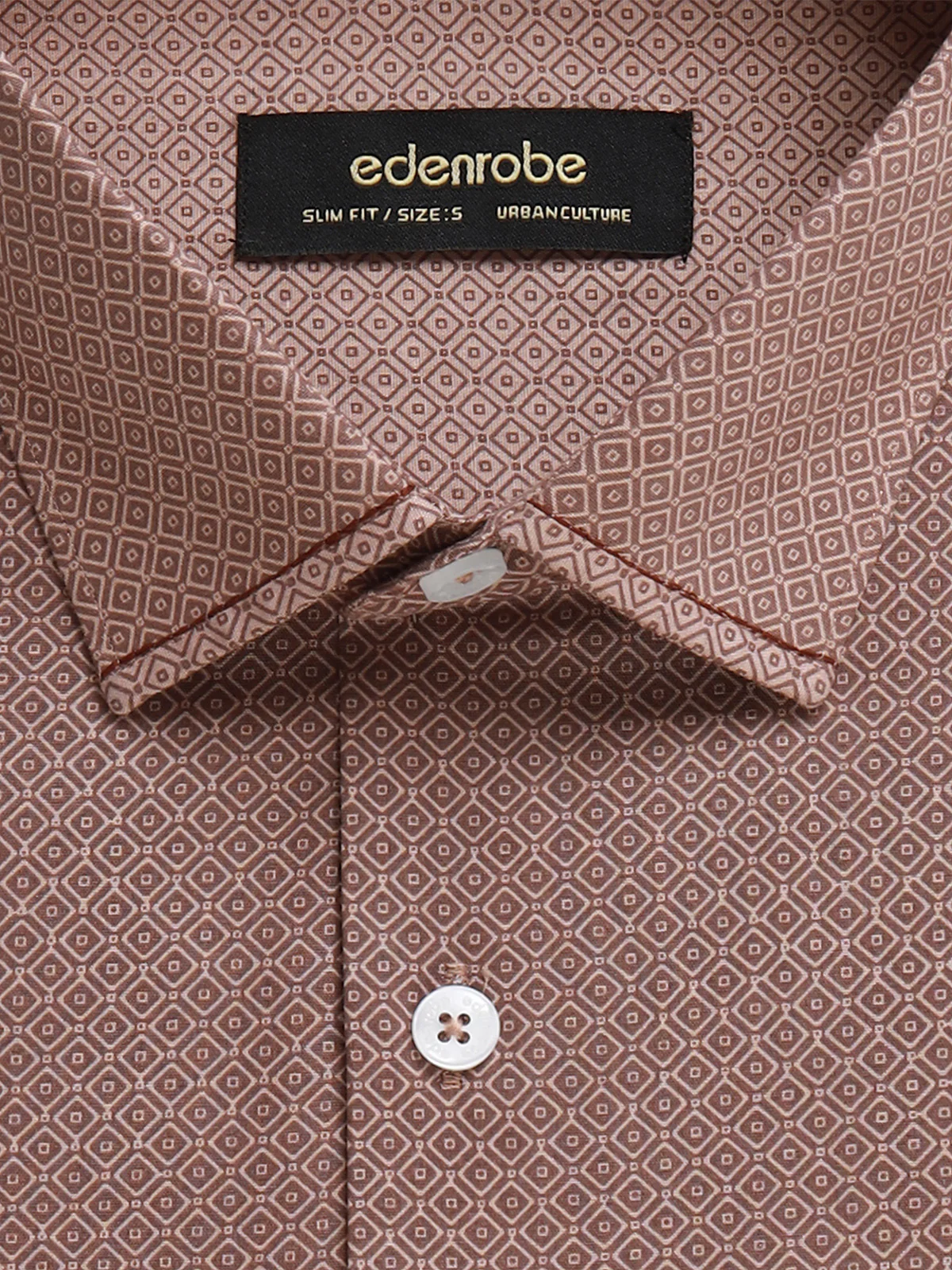 Men's Tea Pink Shirt - EMTSUC24-210 - Image 3