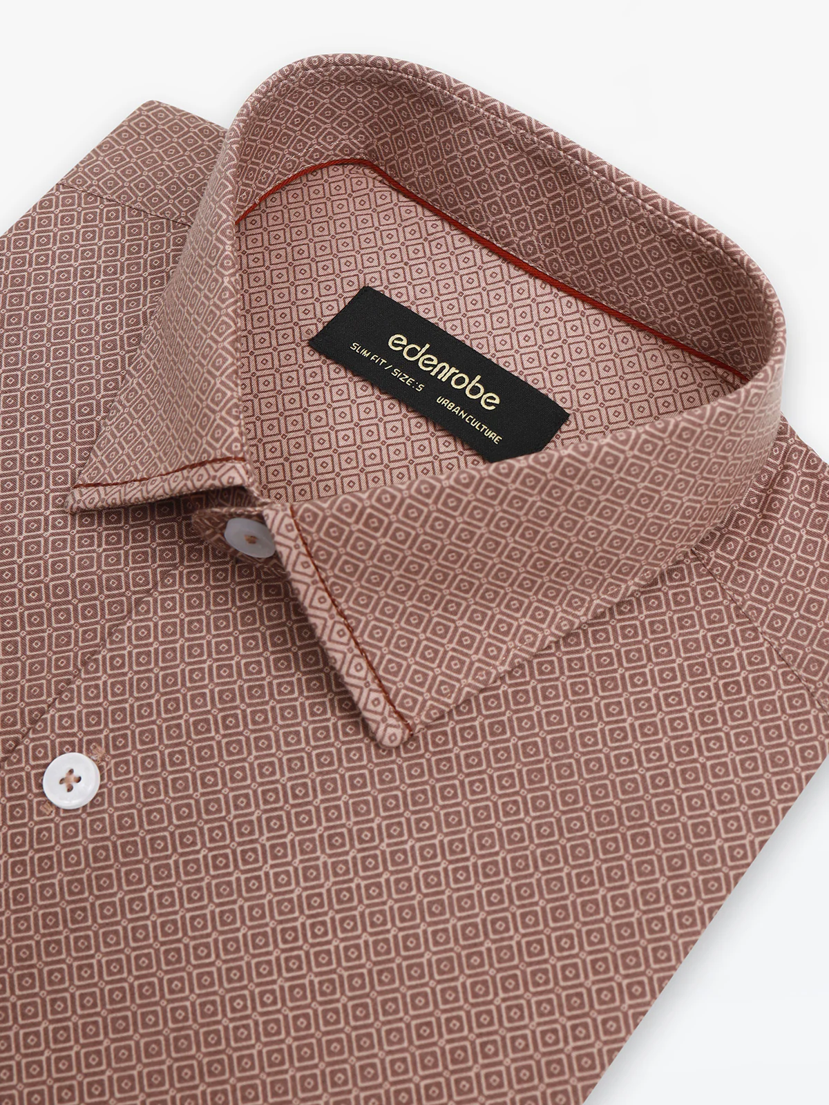 Men's Tea Pink Shirt - EMTSUC24-210 - Image 5