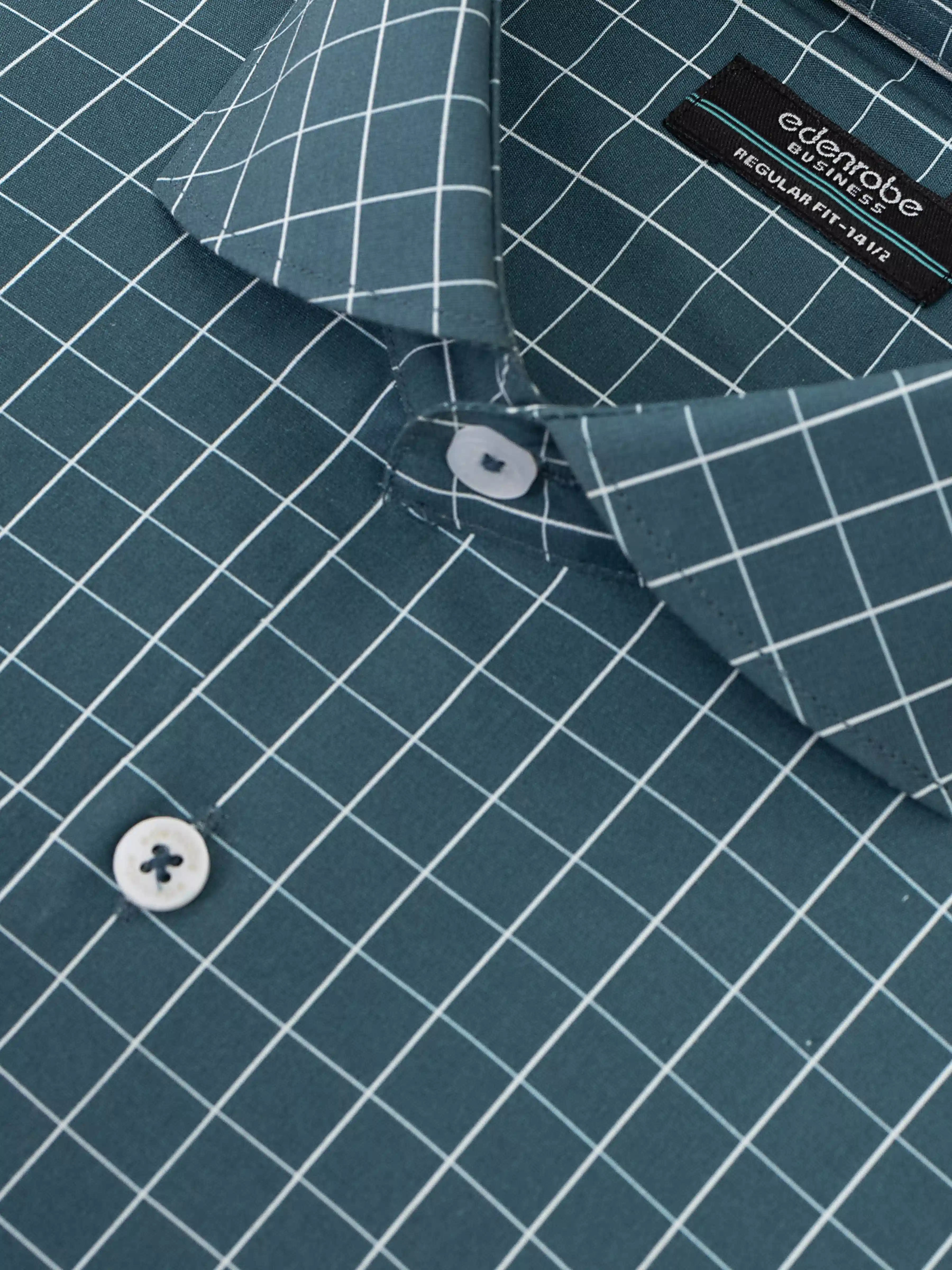 Men's Teal Green Shirt - EMTSB5-187 - Image 3