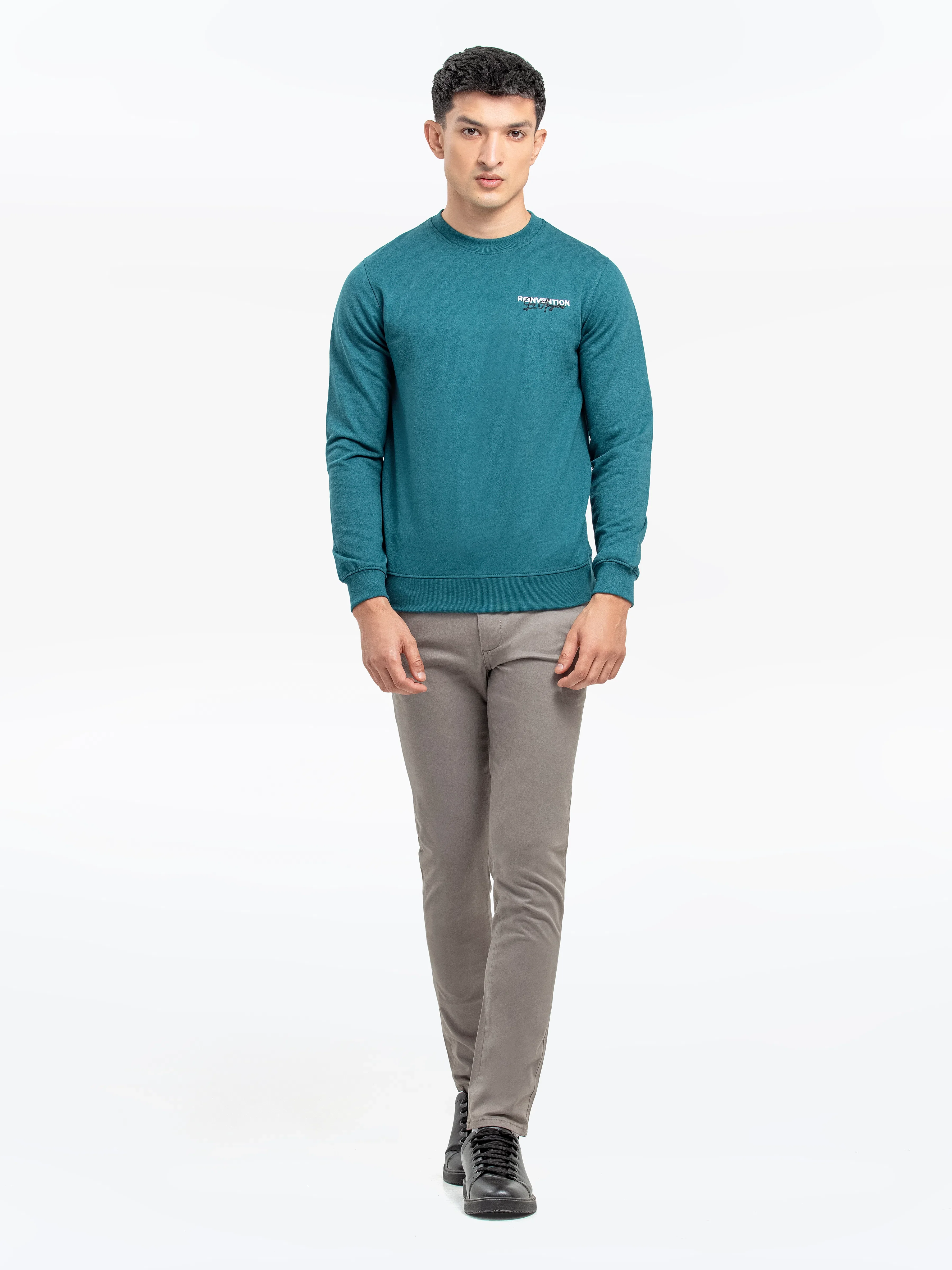 Men's Teal Green Sweatshirt - EMTSS24-003 - Image 2