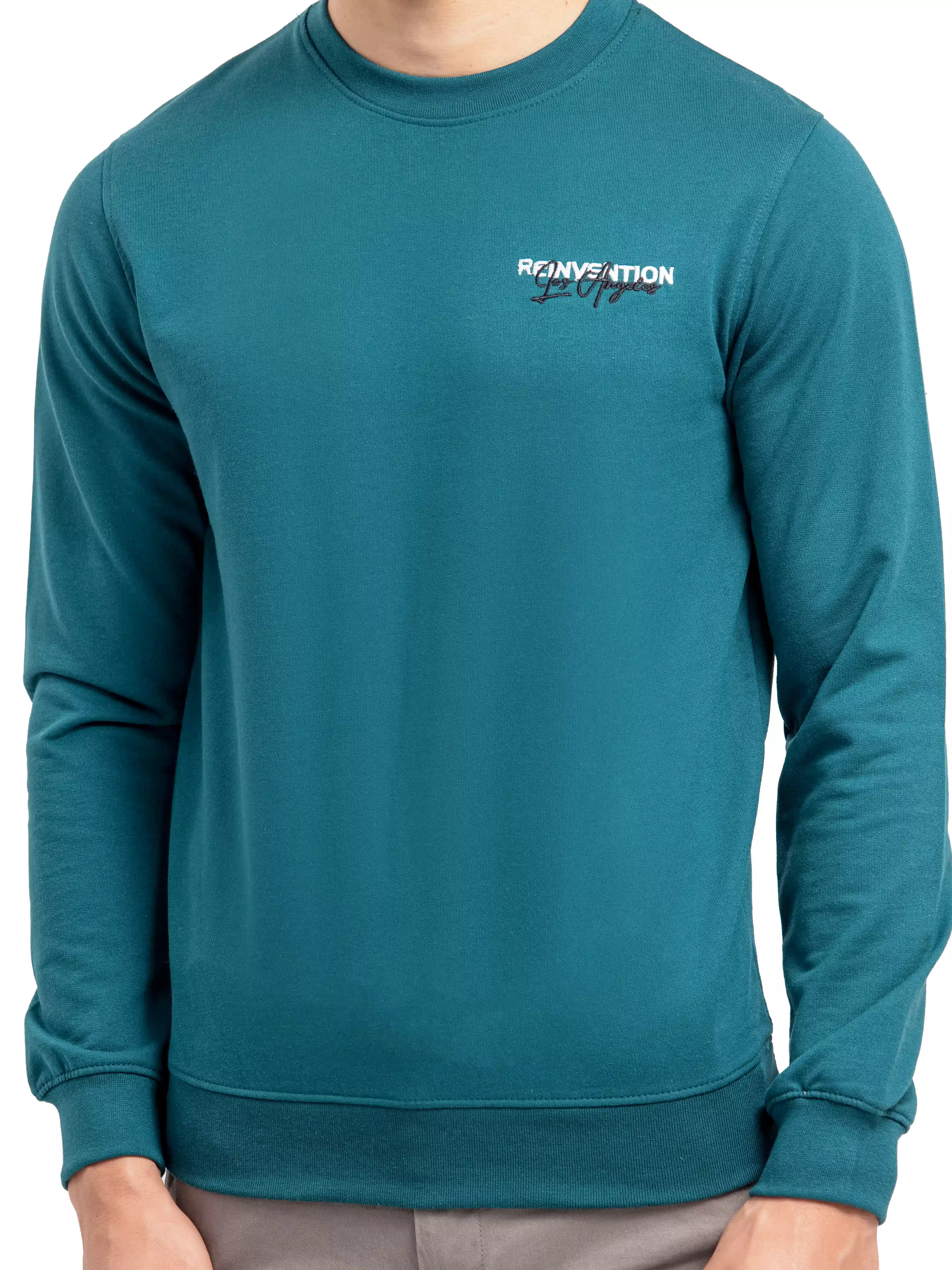 Men's Teal Green Sweatshirt - EMTSS24-003 - Image 3
