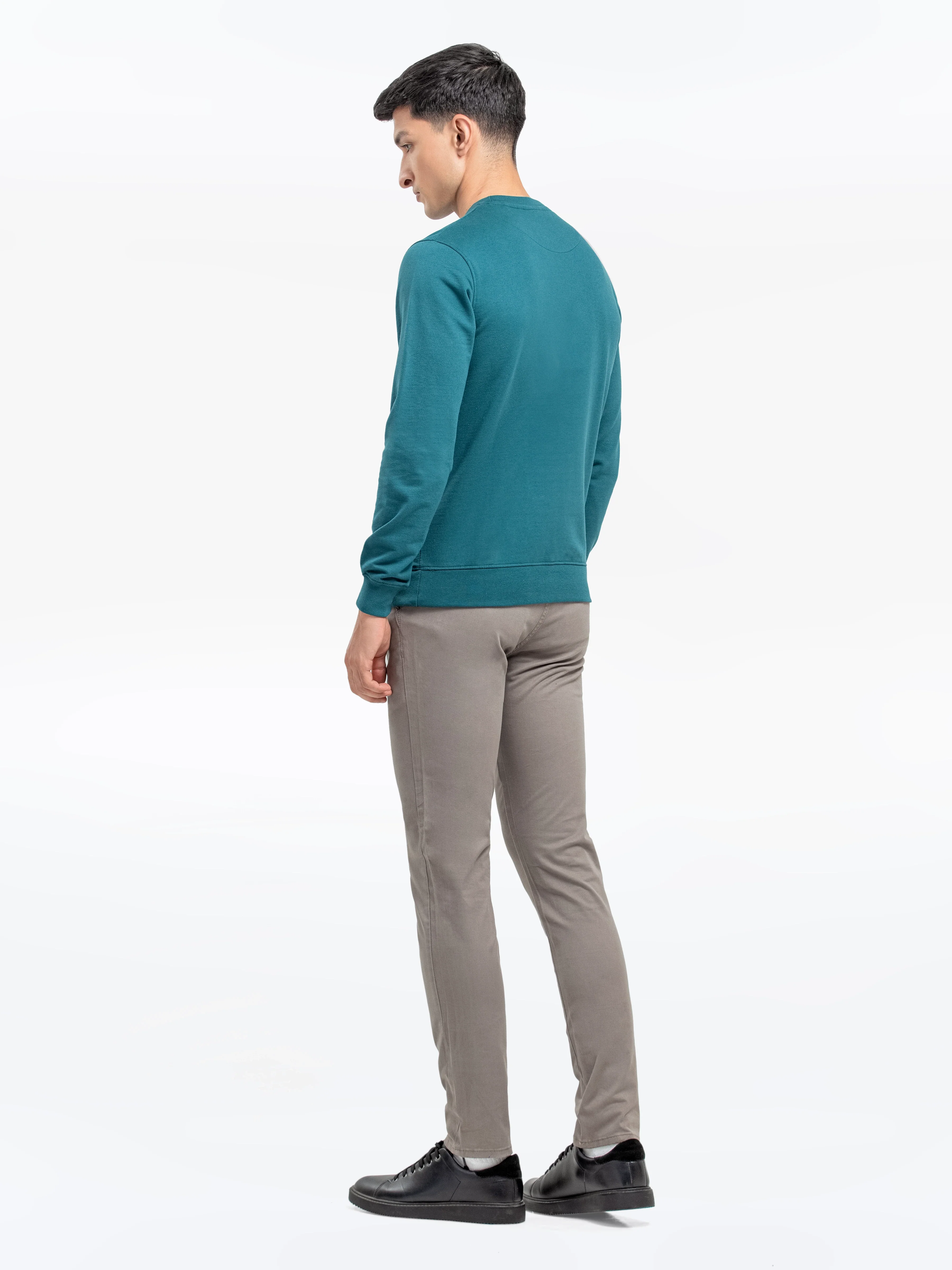 Men's Teal Green Sweatshirt - EMTSS24-003 - Image 5