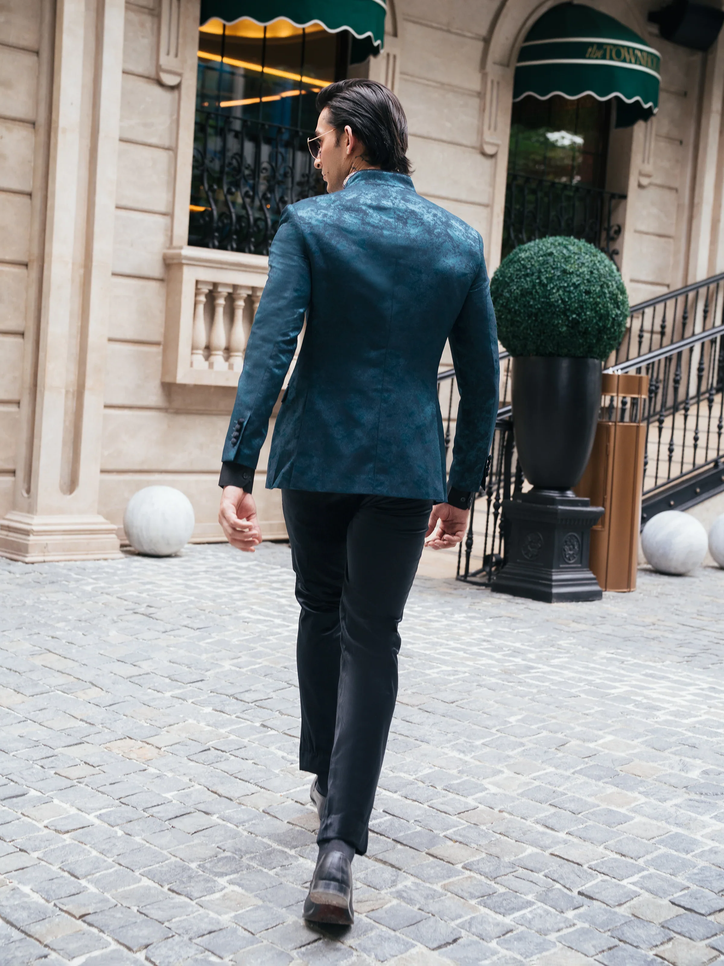 Textured Prince Coat - ECMTCPT5-1003 - Image 6