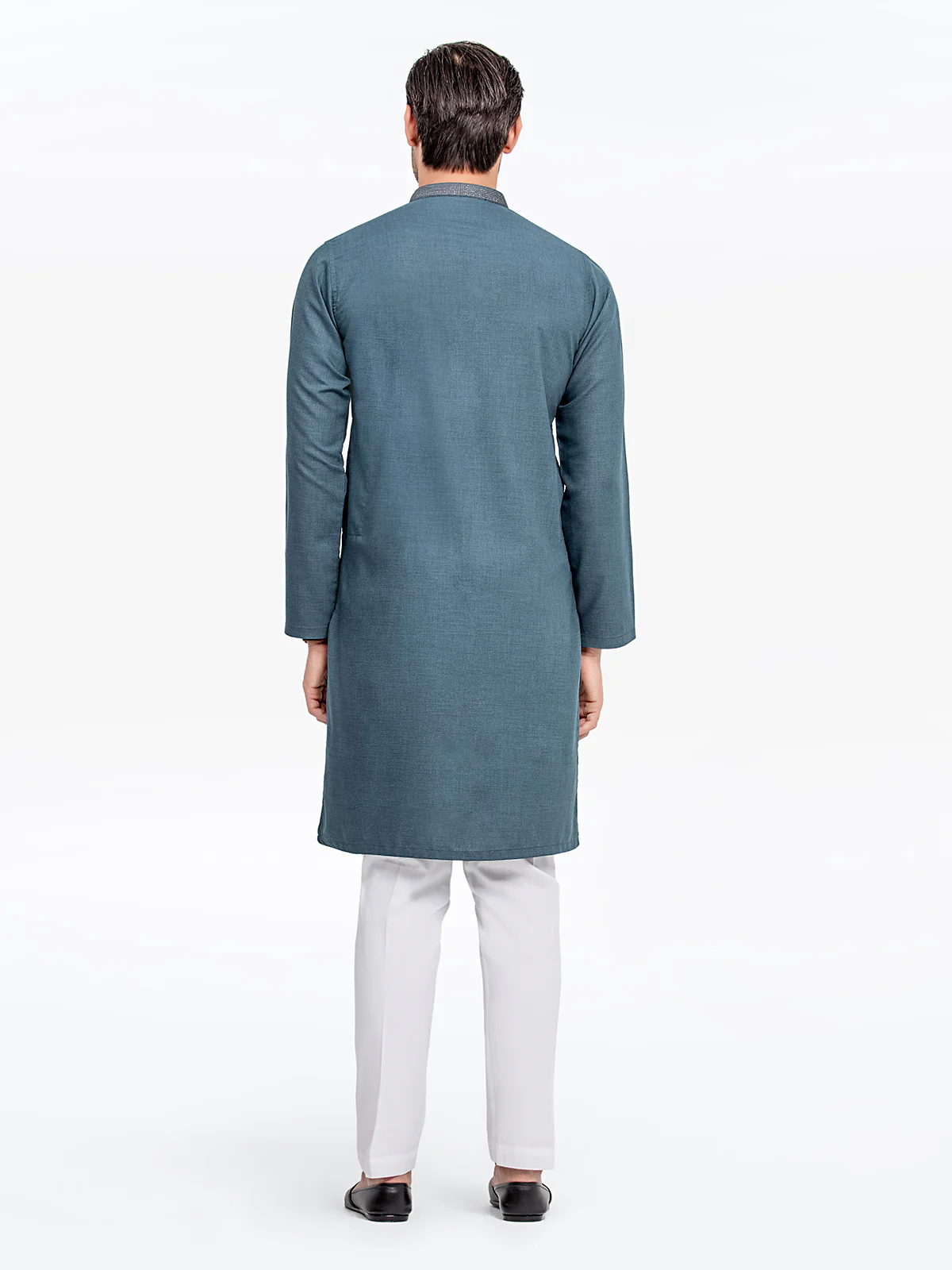Men's Teal Kurta - EMTK24S-99430 - Image 5