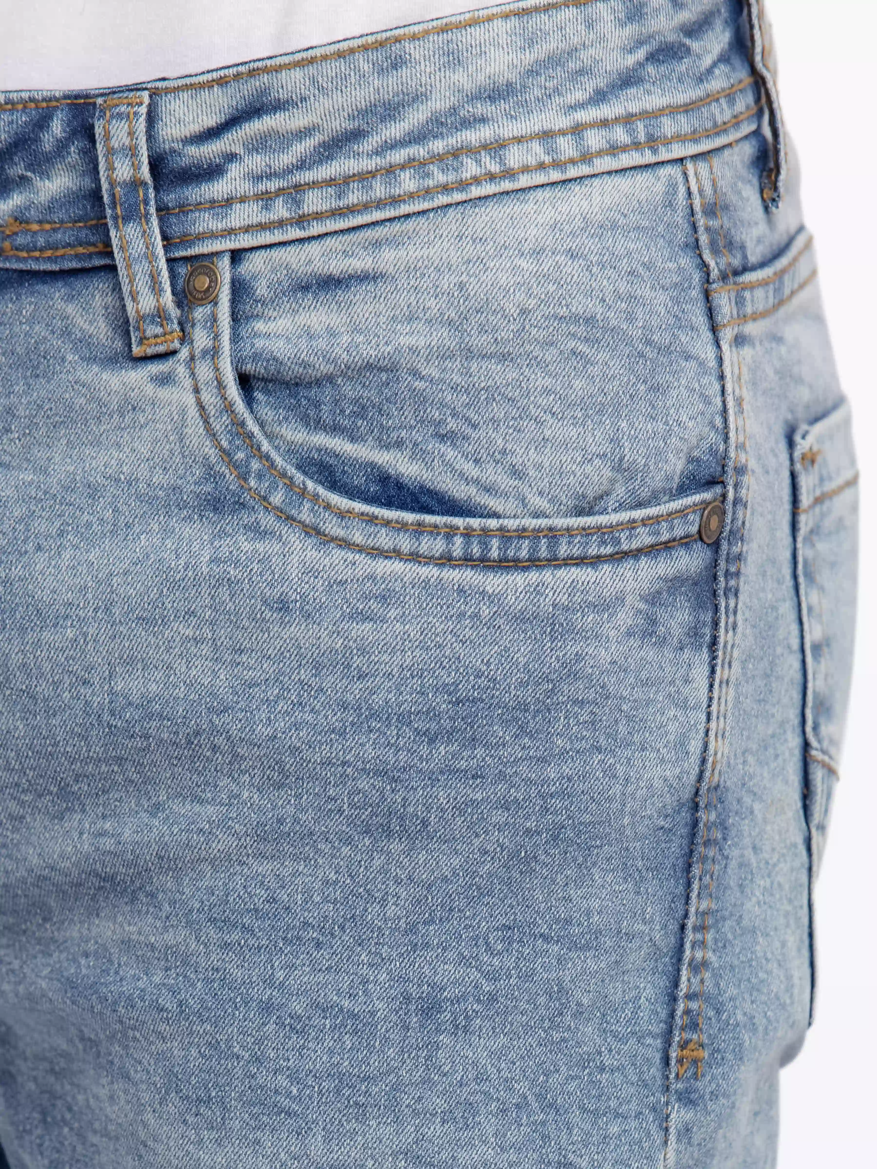 Men's Tint Blue Denim Pant - EMBPD24-010 - Image 3