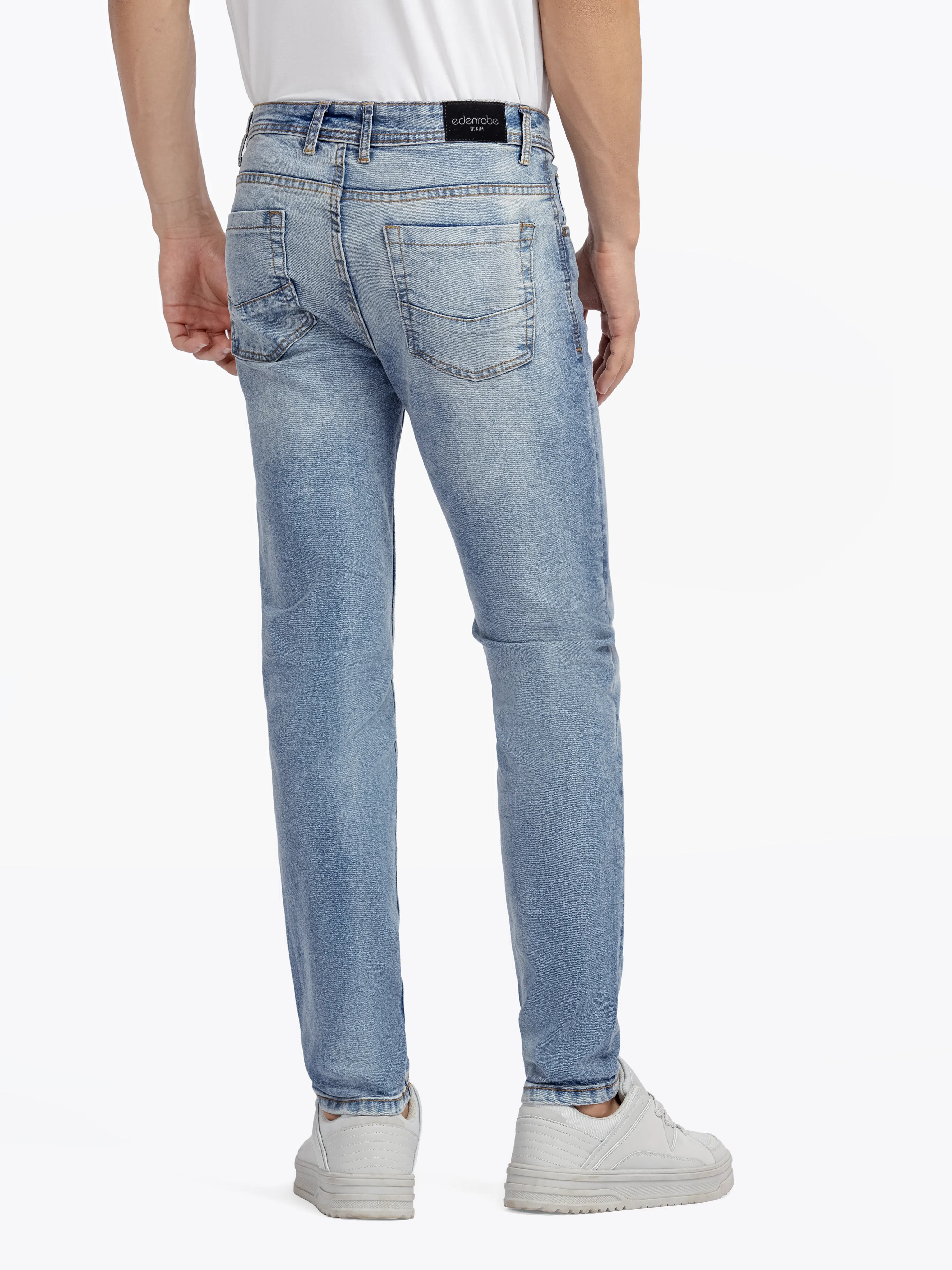 Men's Tint Blue Denim Pant - EMBPD24-010 - Image 6