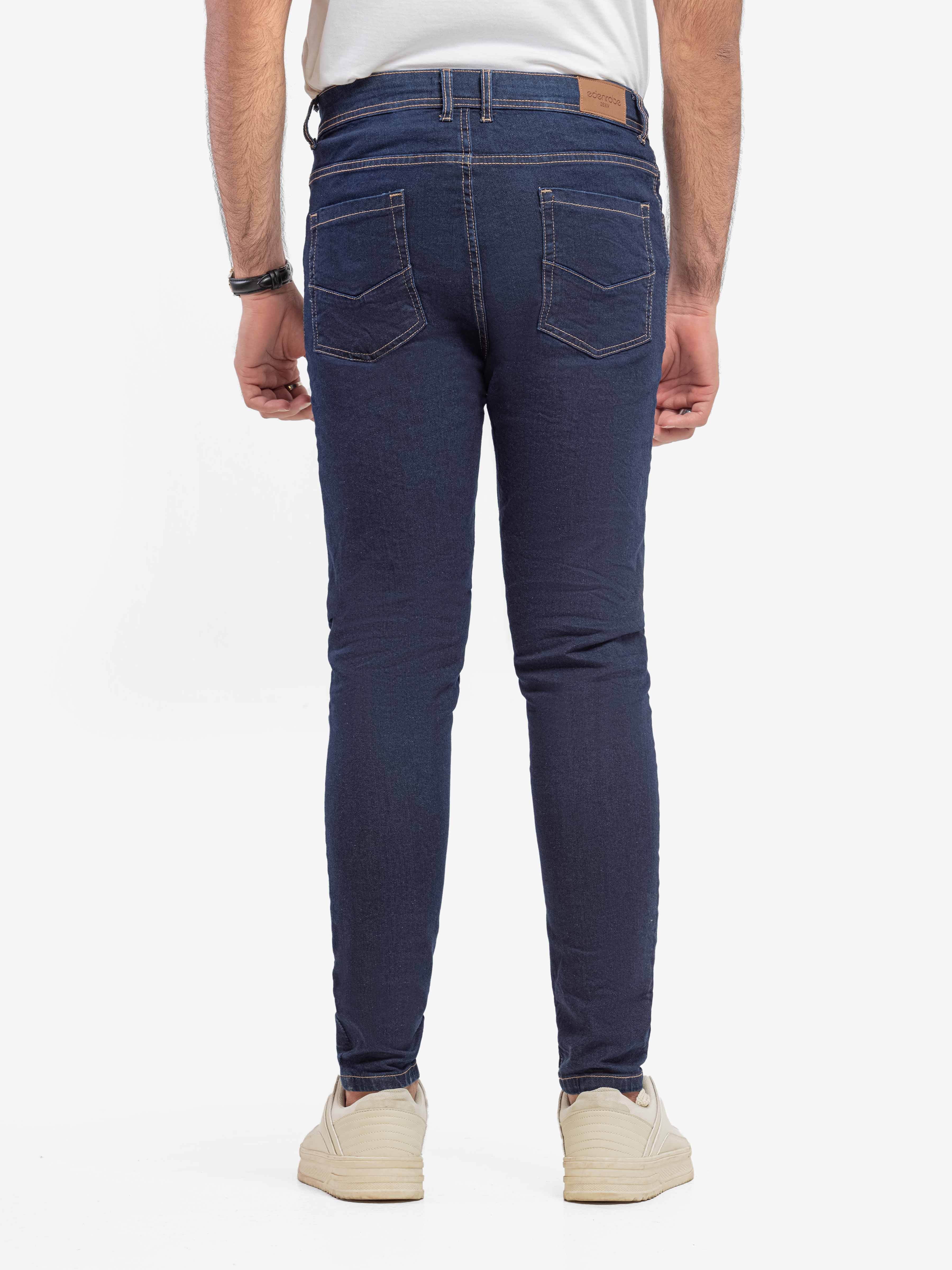 Men's Tint Blue Denim Pant - EMBPD5-017 - Image 6