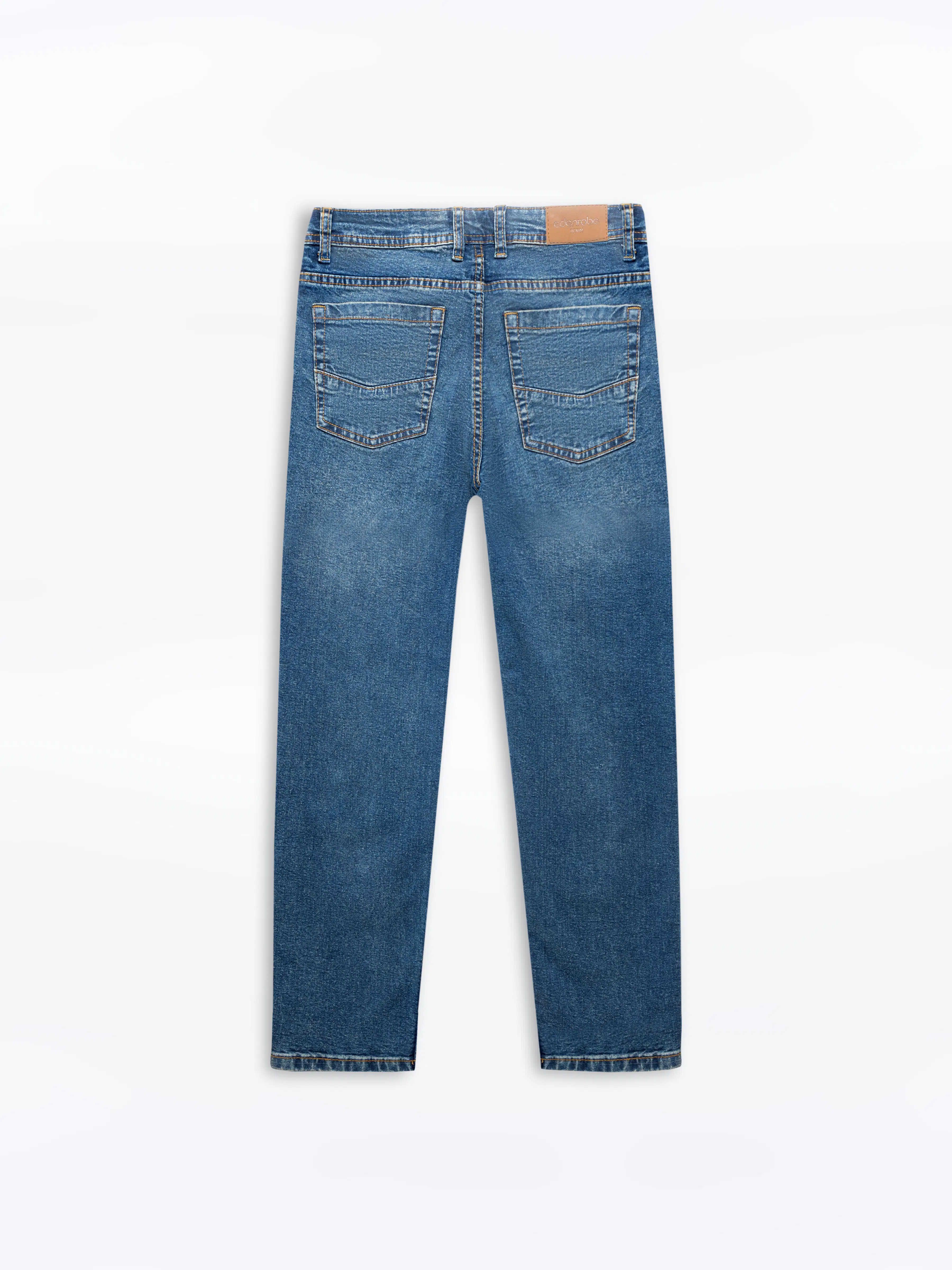 Men's Vintage Blue Denim Pant - EMBPD24-009 - Image 2