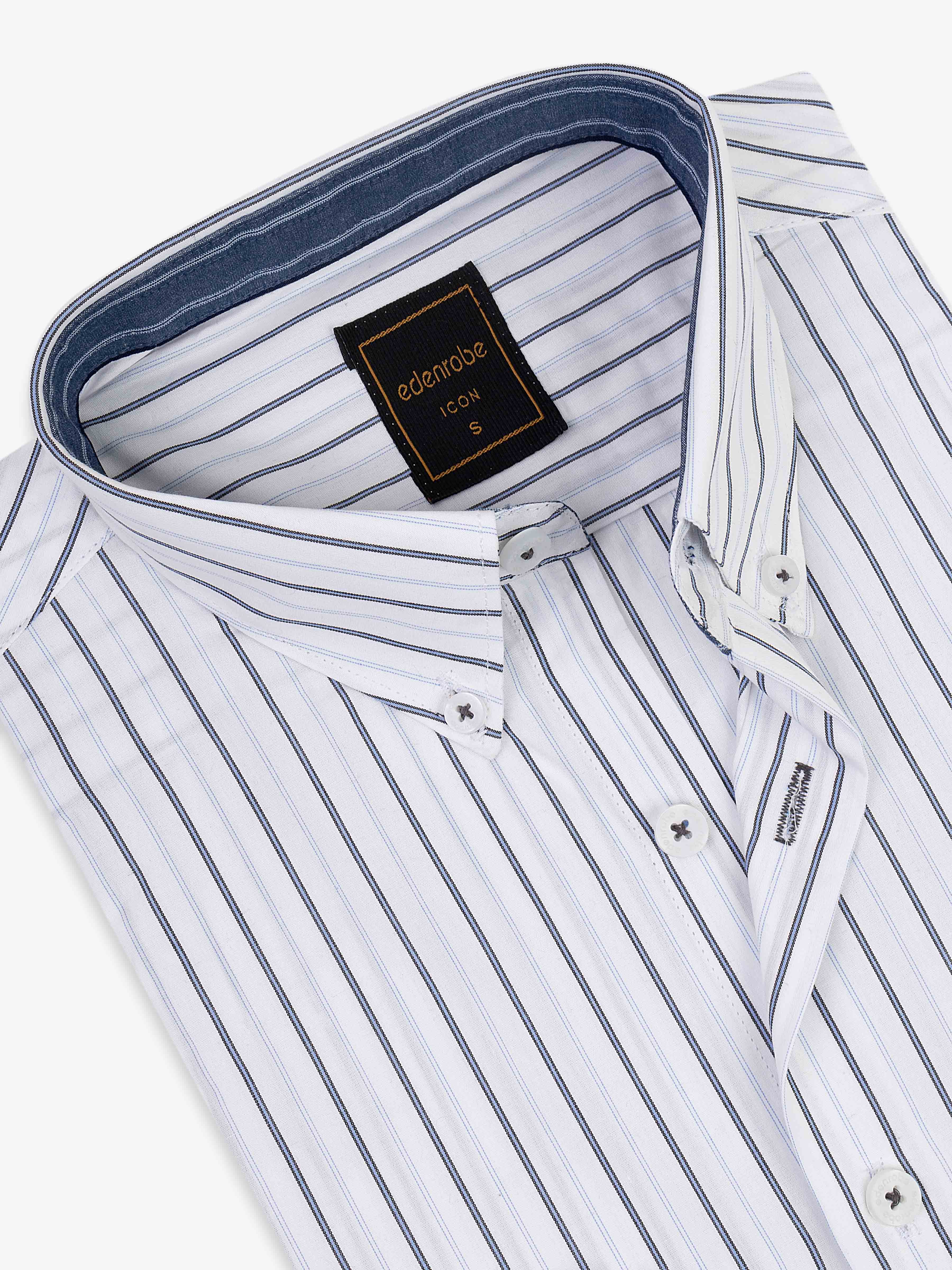 Men's White Shirt - EMTSI5-50808 - Image 2