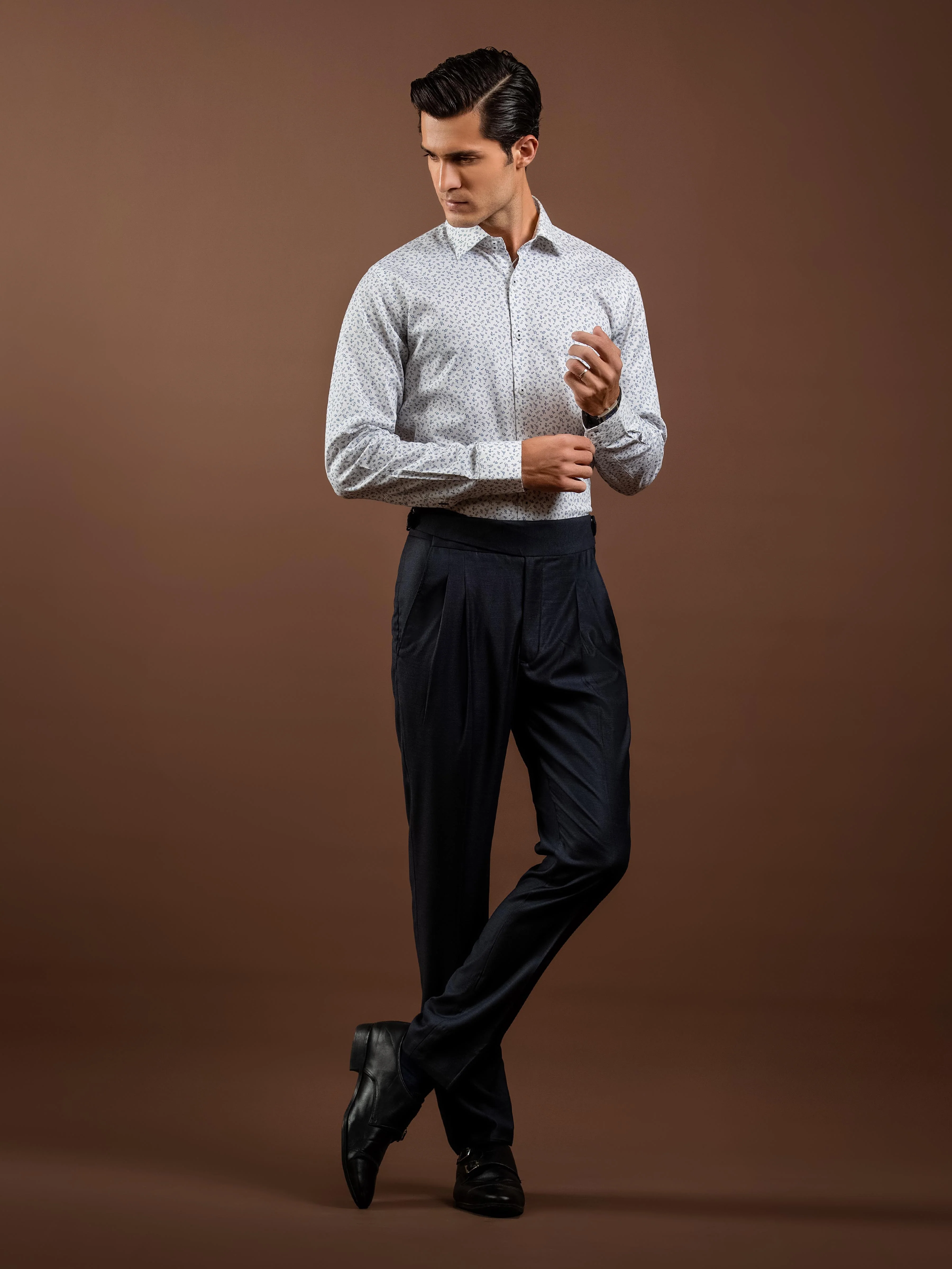 Men's White Shirt - EMTSI5-50840 - Image 6