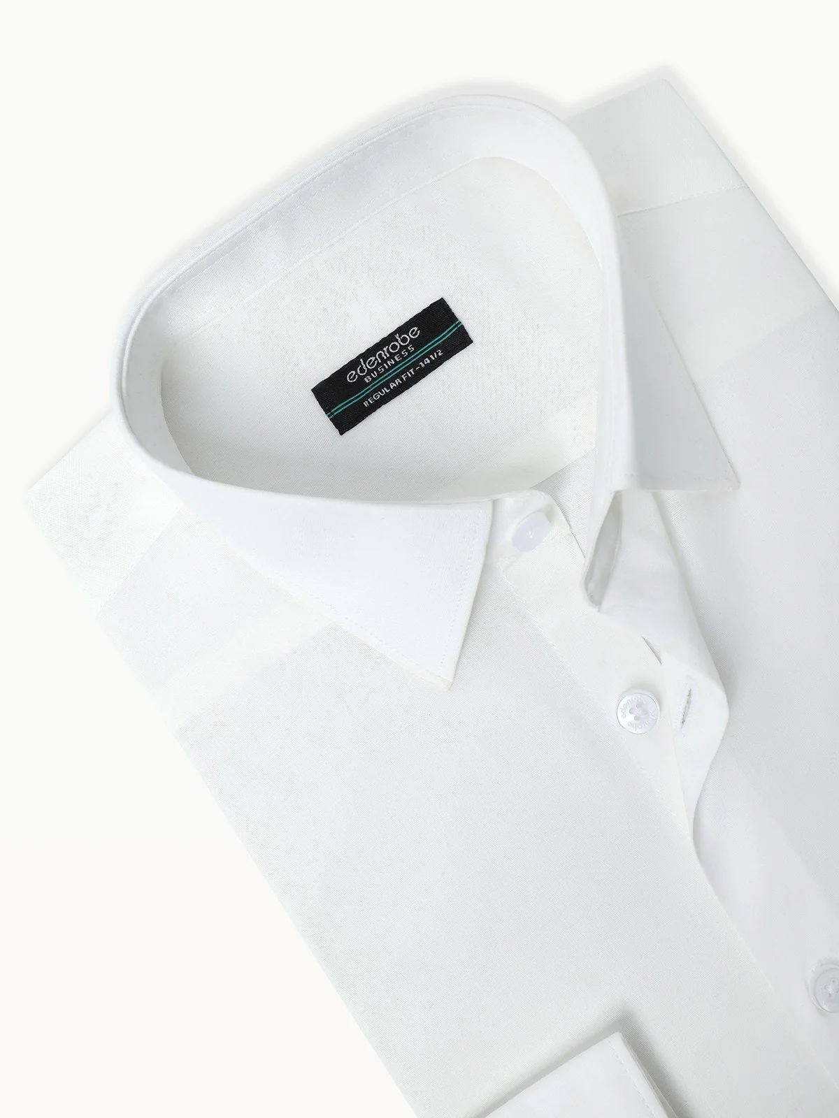 Men's White Shirt Plain - EMTSB22-125 - Image 4