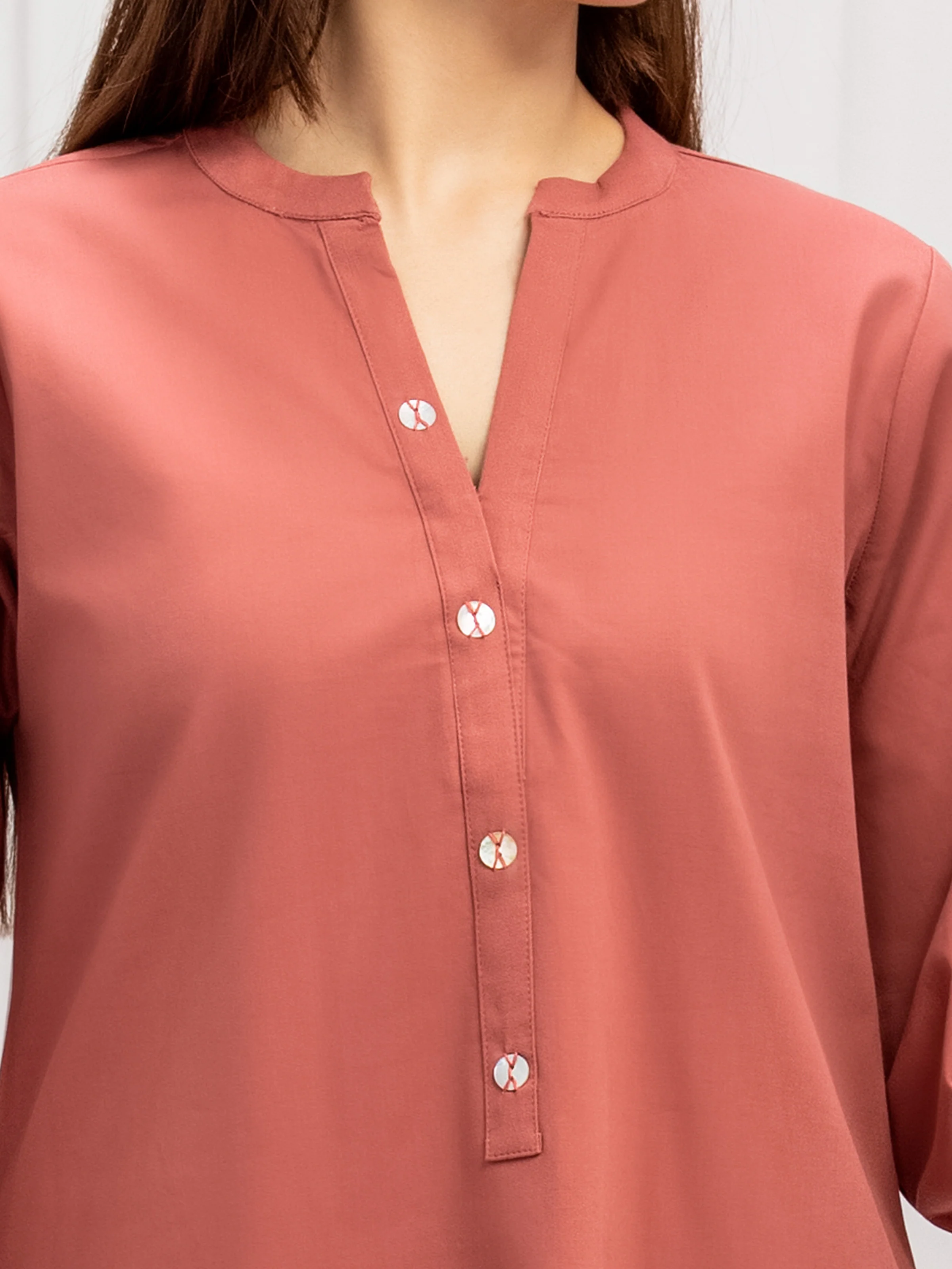 Pret Embroidered Cotton twill Shirt - EWTKE5-80135S - Image 3