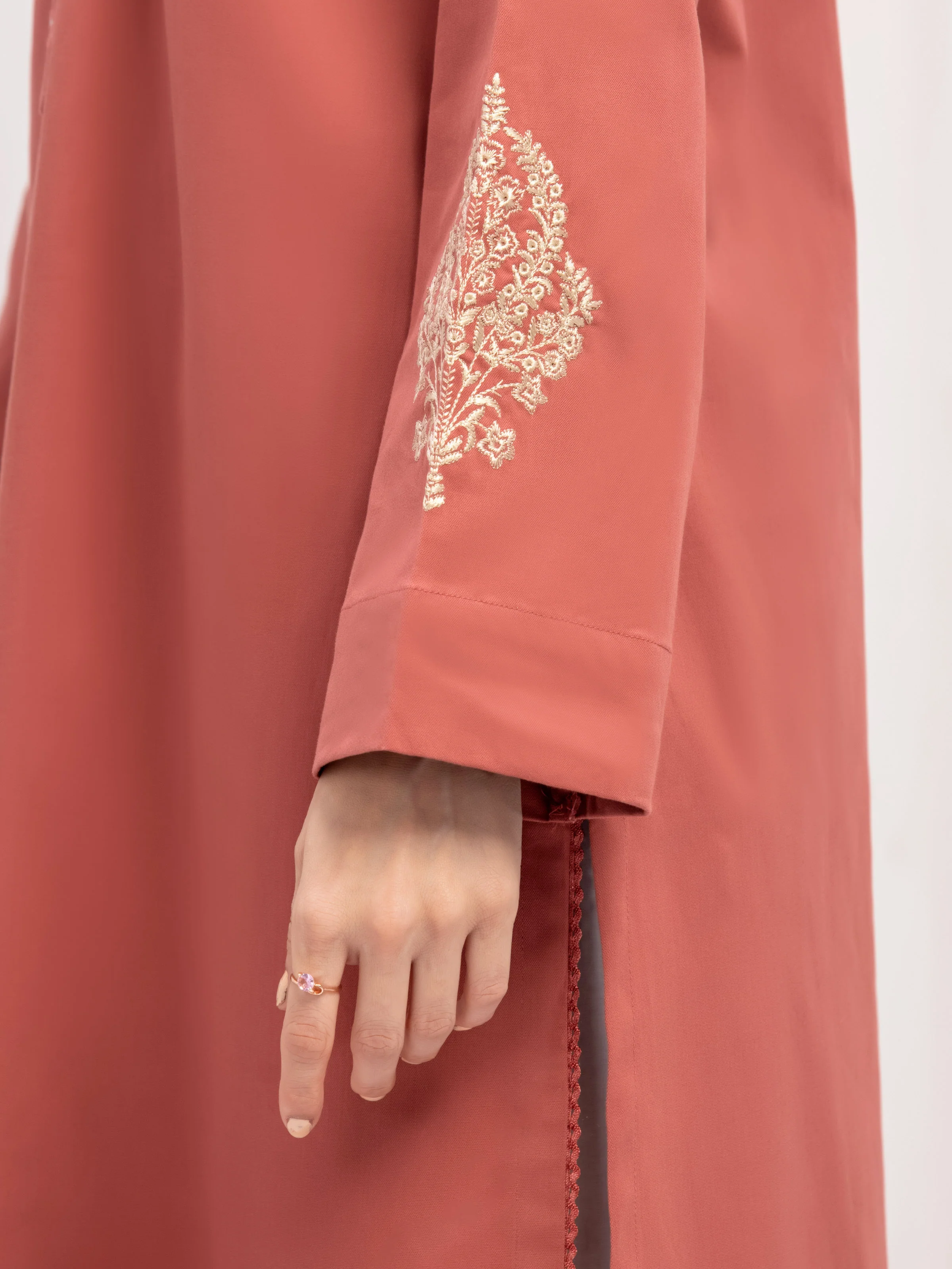 Pret Embroidered Cotton twill Shirt - EWTKE5-80135S - Image 4