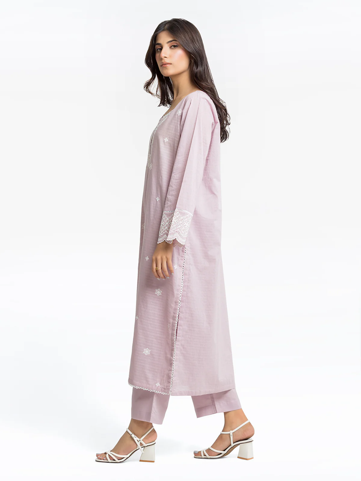 Pret Embroidered Dobby Shirt - EWTKE24-69648S - Image 5