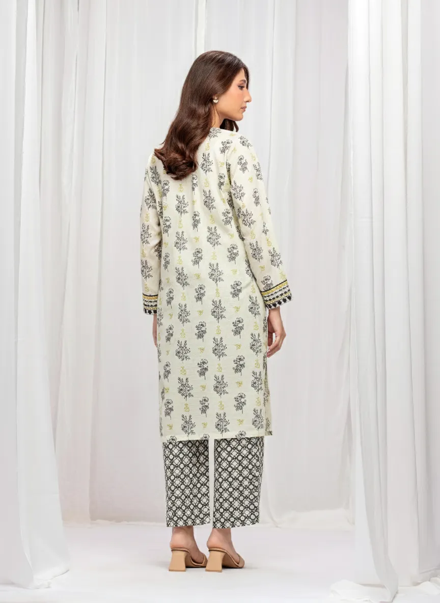 Pret Embroidered Khaddar Shirt - EWTKE24-81320S - Image 5