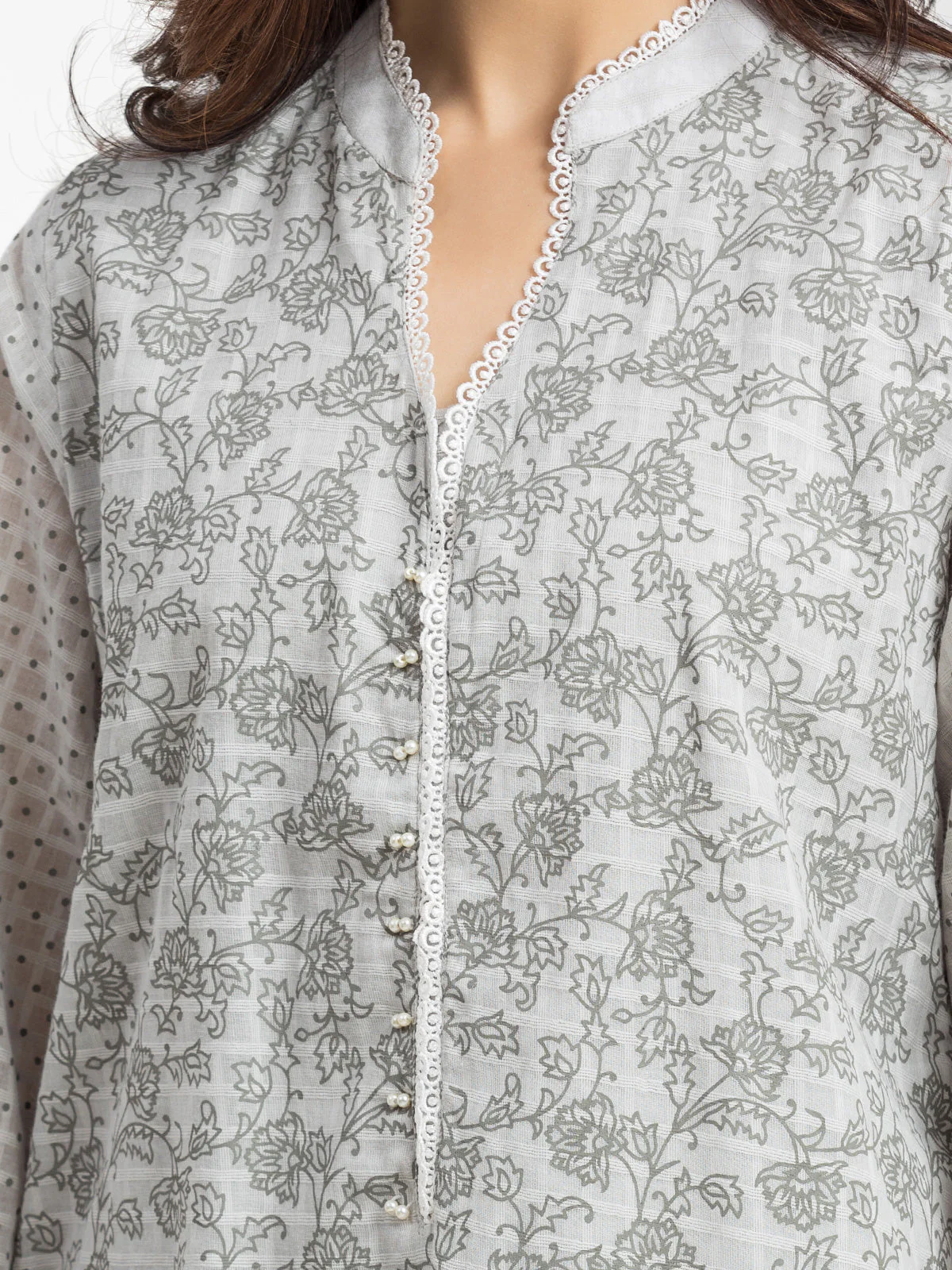 Pret Printed Dobby Shirt - EWTKP24-69020S - Image 2