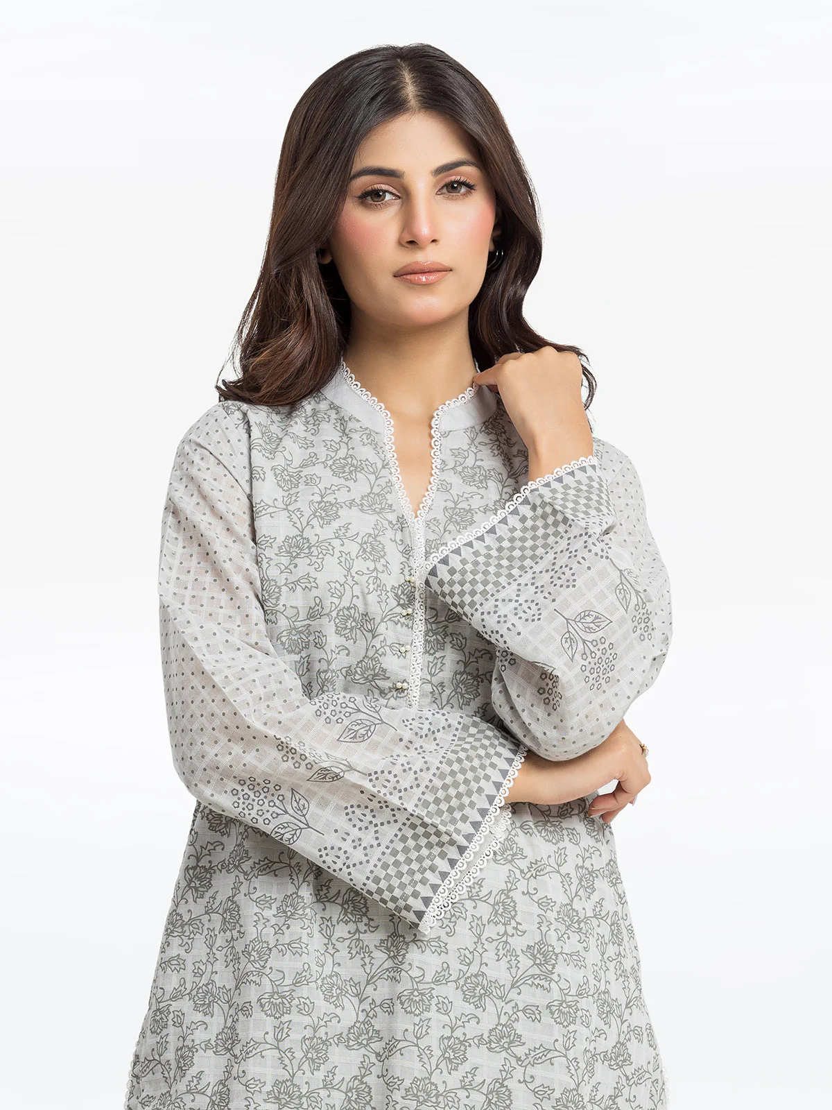 Pret Printed Dobby Shirt - EWTKP24-69020S - Image 3
