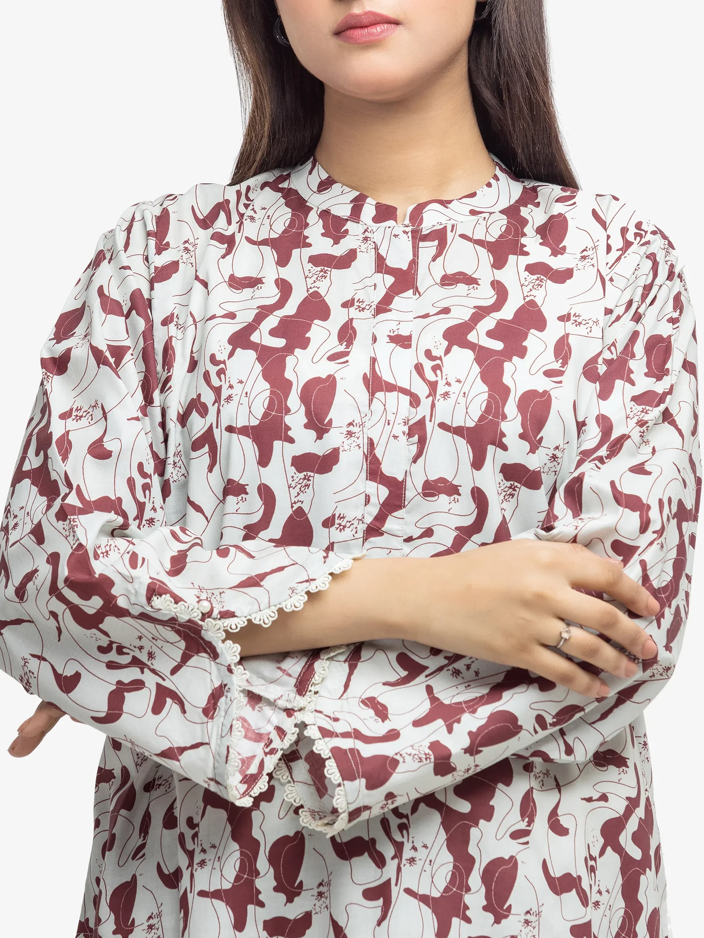 Pret Printed Cambric Shirt - EWTKP5-81637S - Image 3