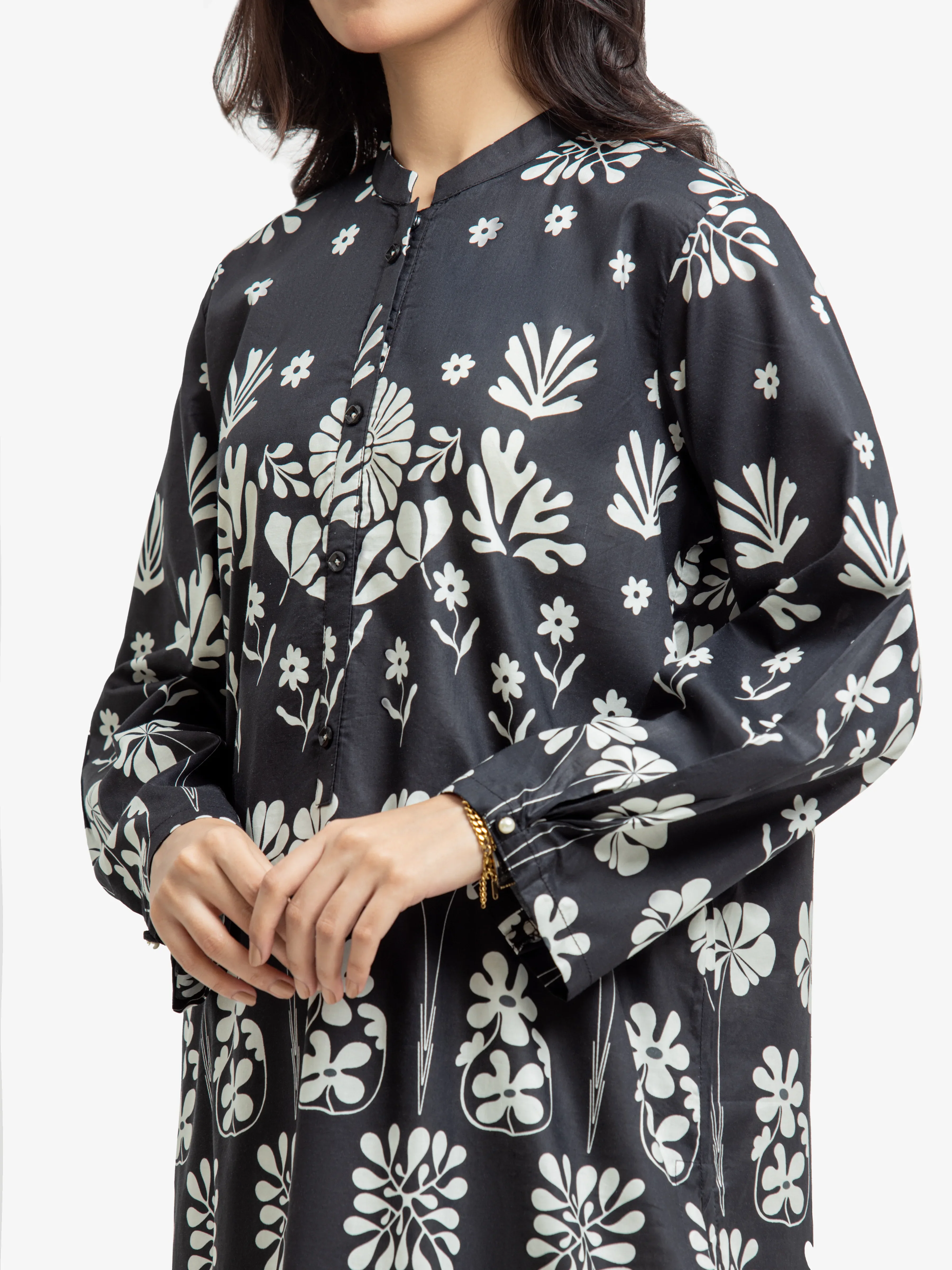 Pret Printed Lawn Shirt - EWTKP24-69719S - Image 3