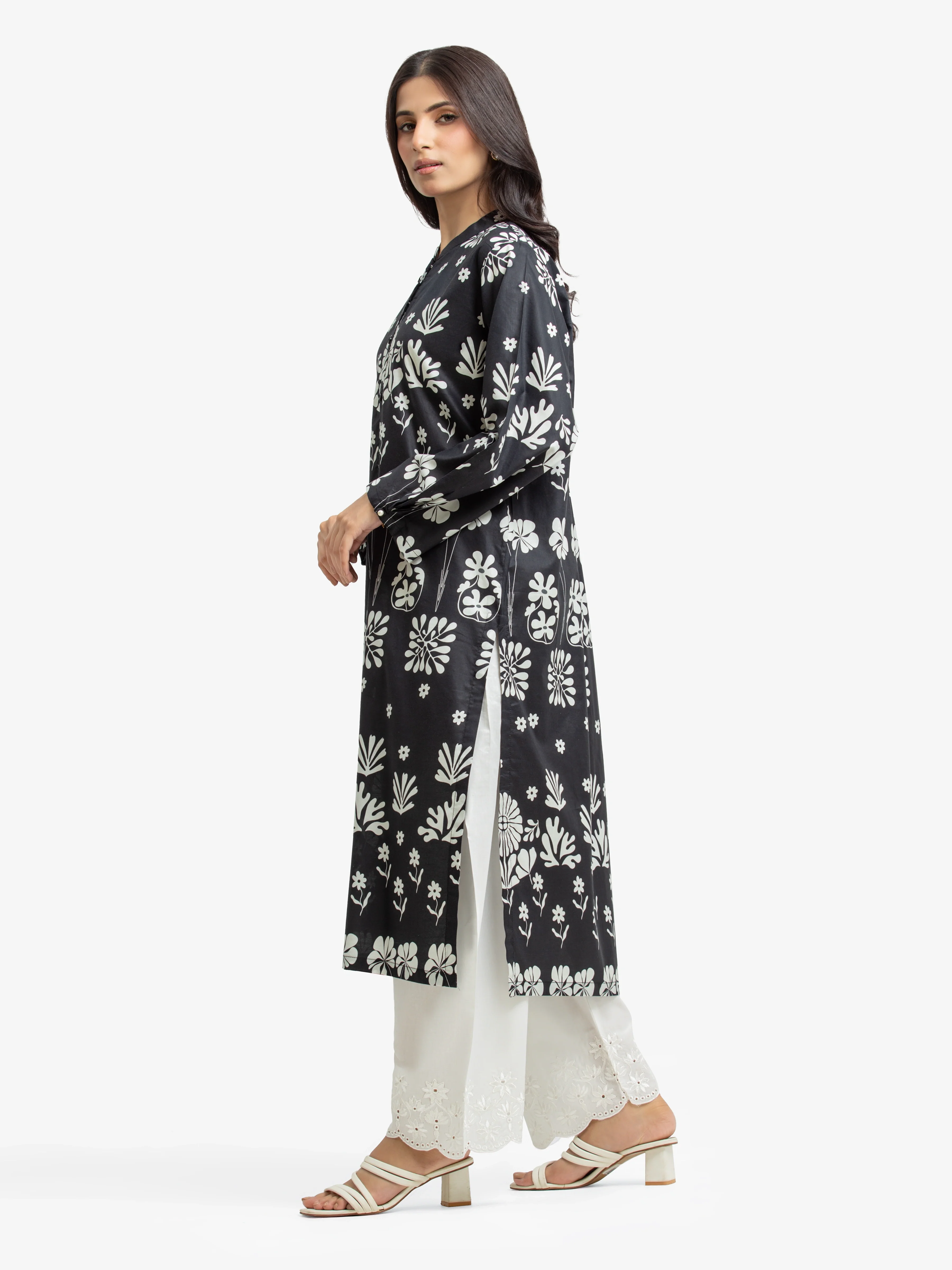 Pret Printed Lawn Shirt - EWTKP24-69719S - Image 4