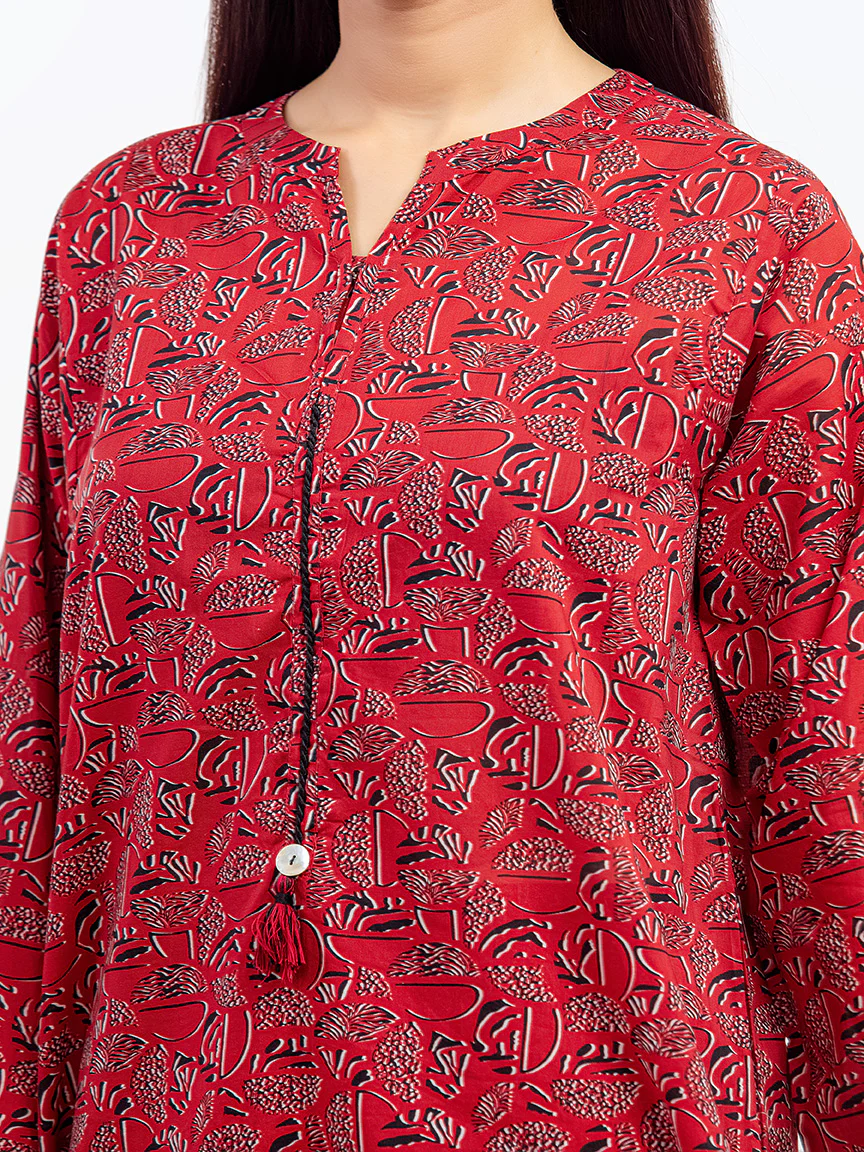 Pret Printed Lawn Shirt - EWTKP5-81871S - Image 3