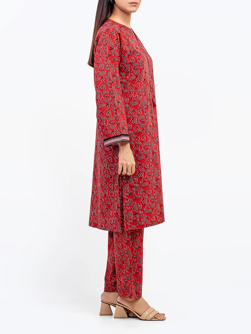 Pret Printed Lawn Shirt - EWTKP5-81871S - Image 5