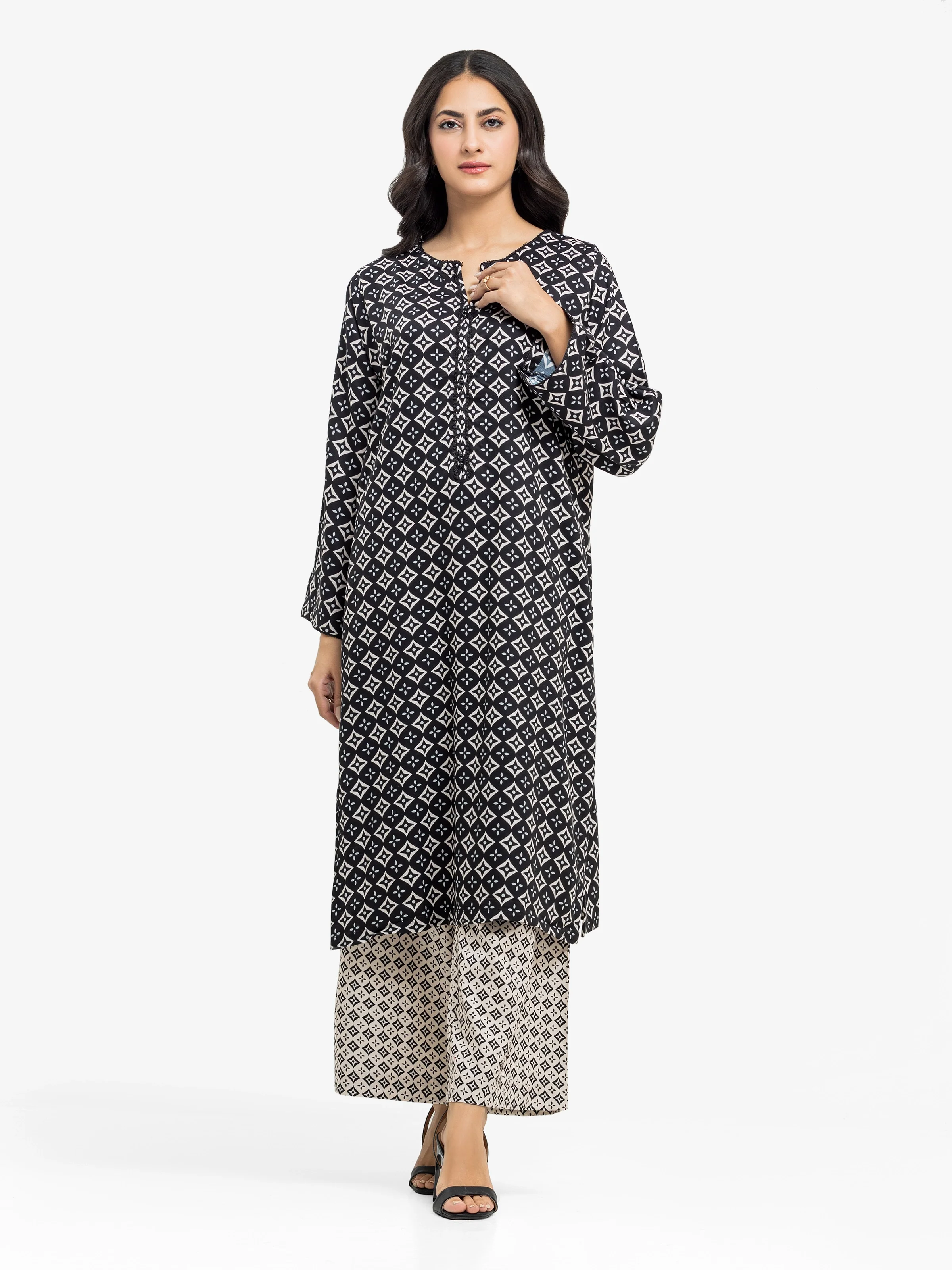 Pret Printed Viscose Shirt - EWTKP24-81467S