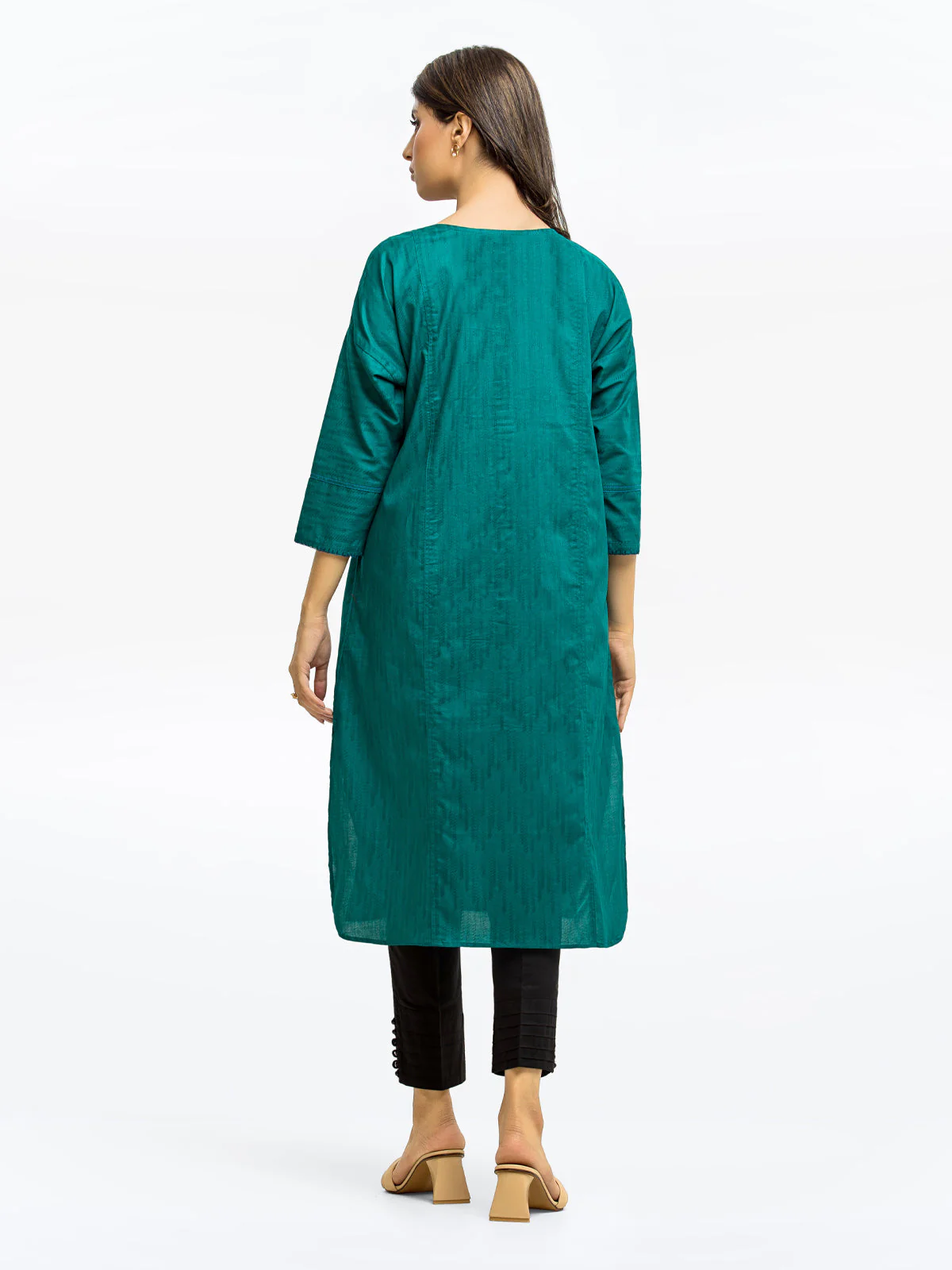 Pret Solid Dobby Shirt - EWTKS24-68951S - Image 6