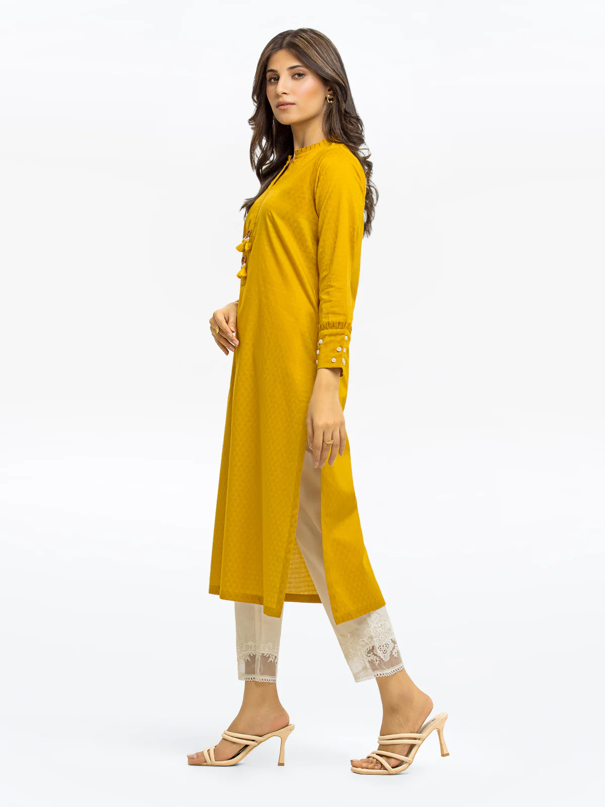 Pret Solid Dobby Shirt - EWTKS24-68953S - Image 5