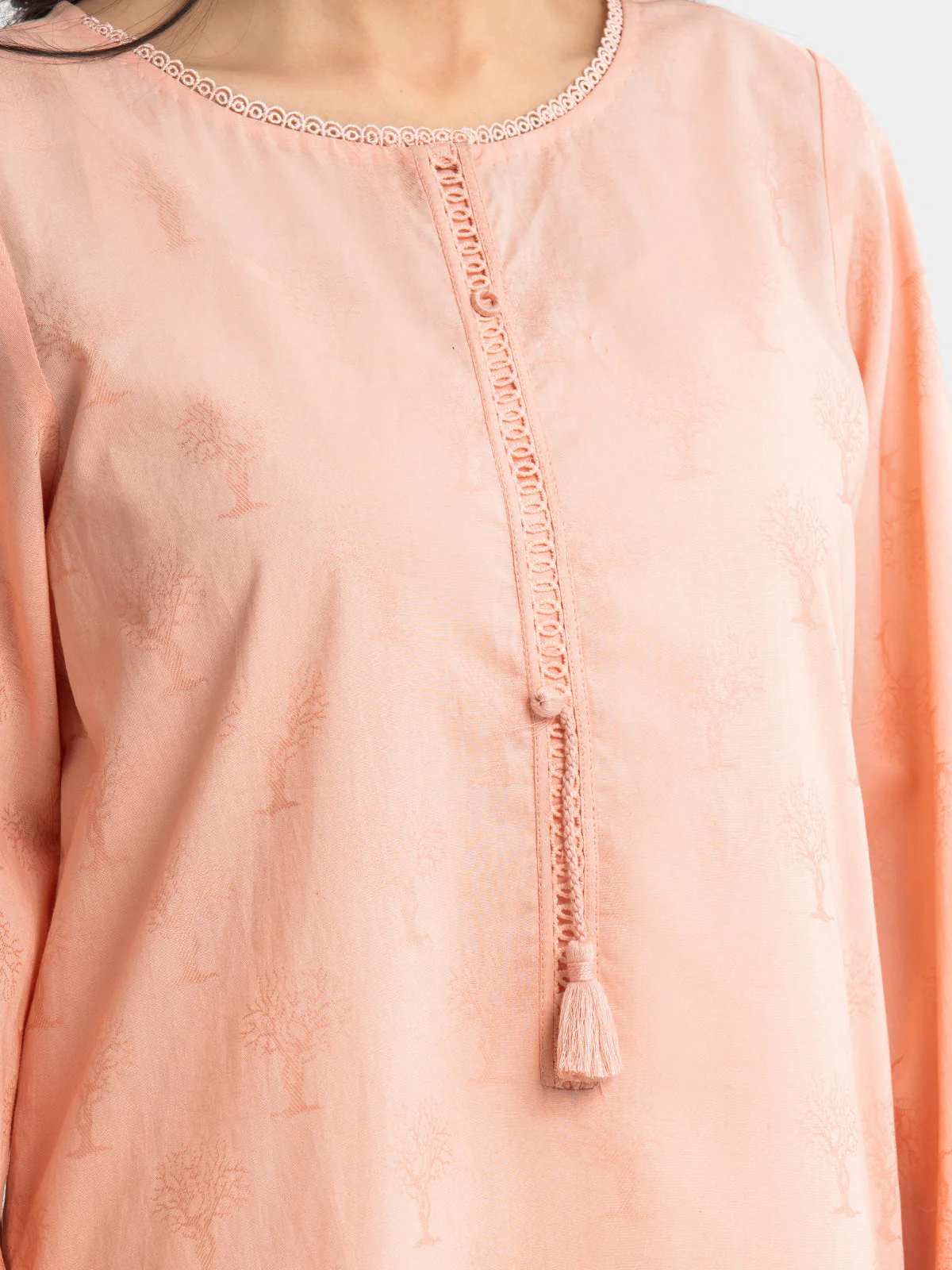 Pret Printed Dobby Shirt - EWTKS24-68957S - Image 4