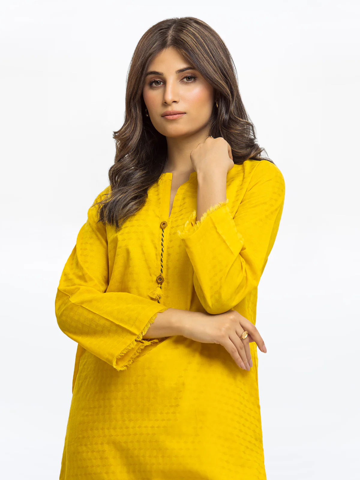Pret Solid Dobby Shirt - EWTKS24-68958S - Image 3