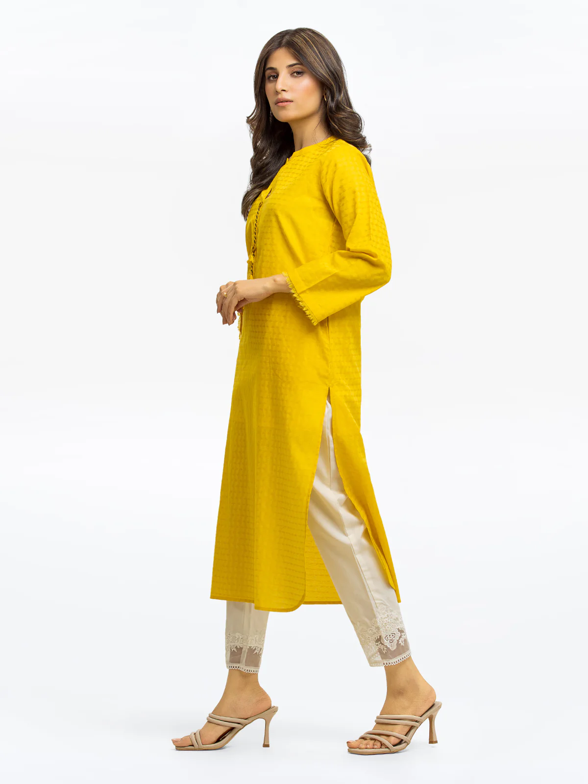 Pret Solid Dobby Shirt - EWTKS24-68958S - Image 6