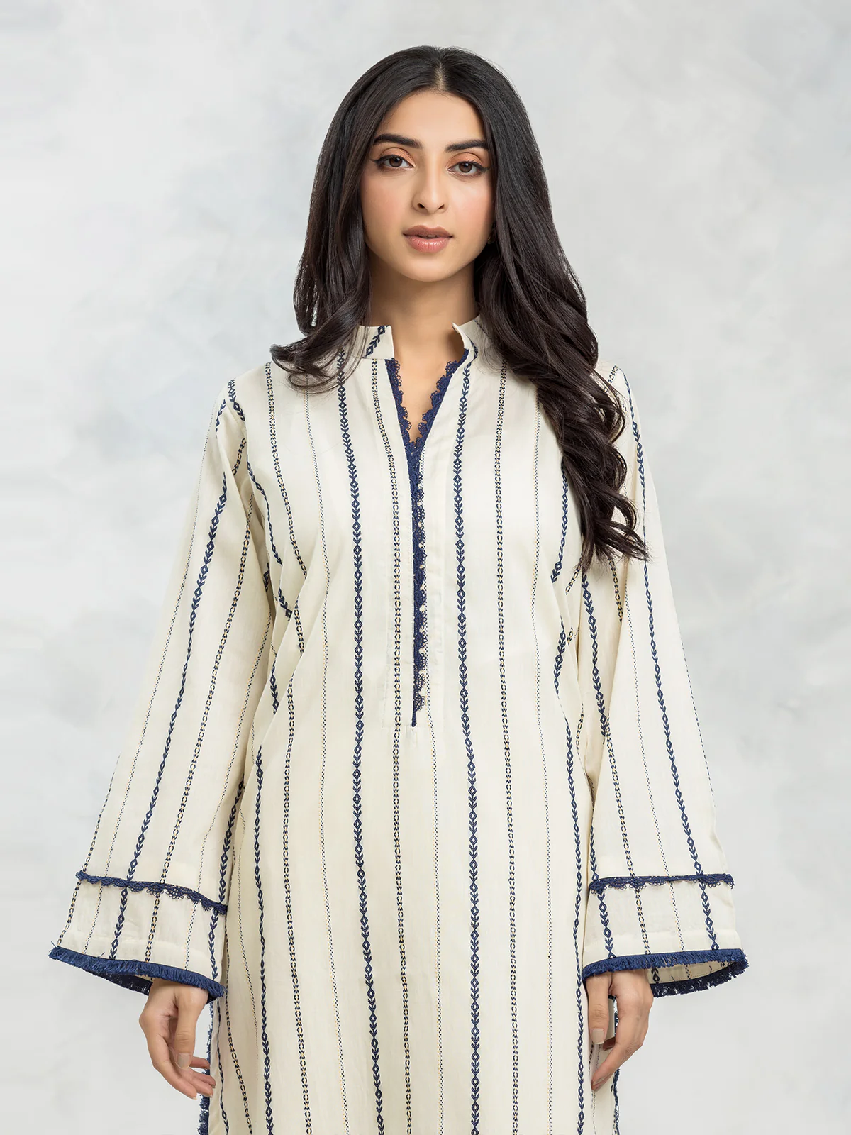 Pret Printed Jacquard Shirt - EWTKS24-69644S - Image 3