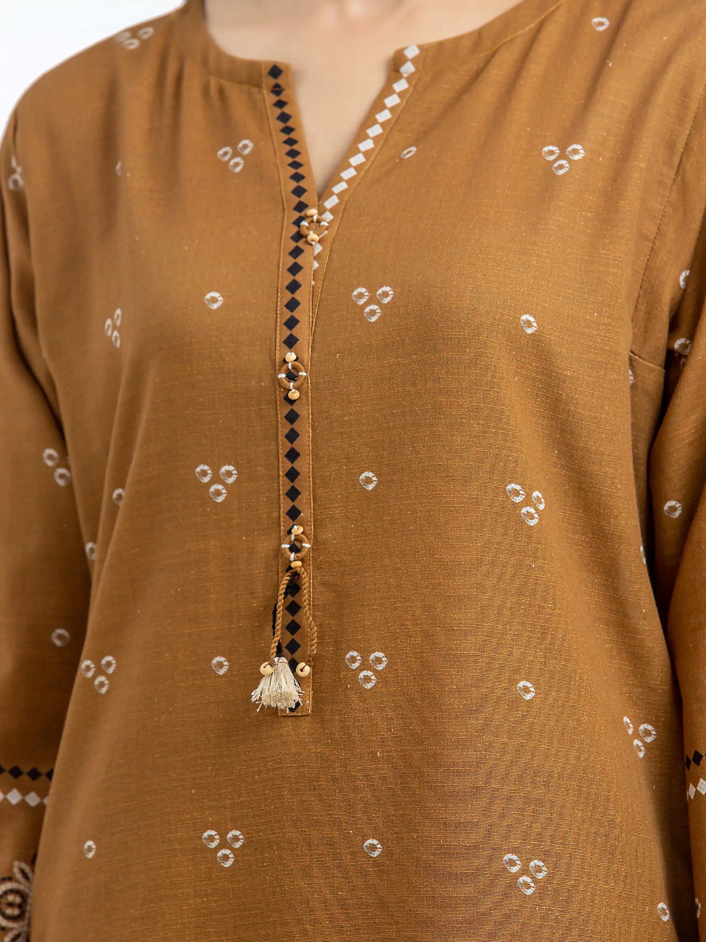 Pret Embroidered Cambric Shirt Trouser - EWTPLE24-00027ST - Image 3