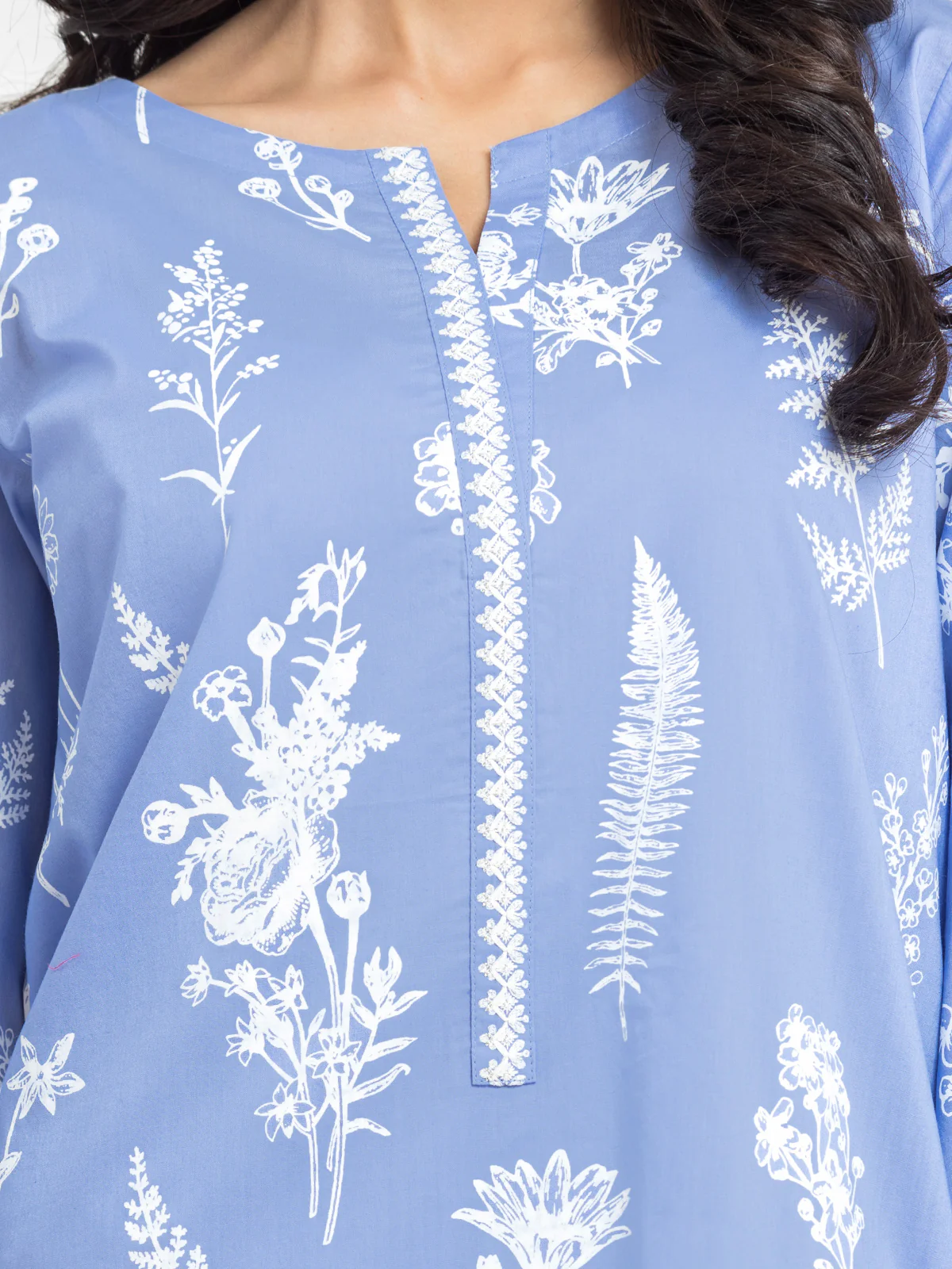 Pret Embroidered Cambric Co-ord Set - EWTKE24-81042ST - Image 3