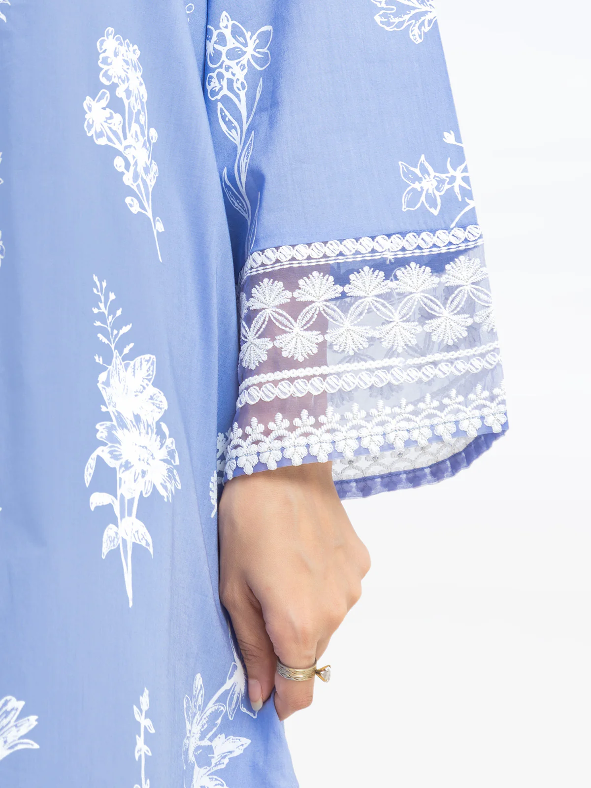Pret Embroidered Cambric Co-ord Set - EWTKE24-81042ST - Image 4