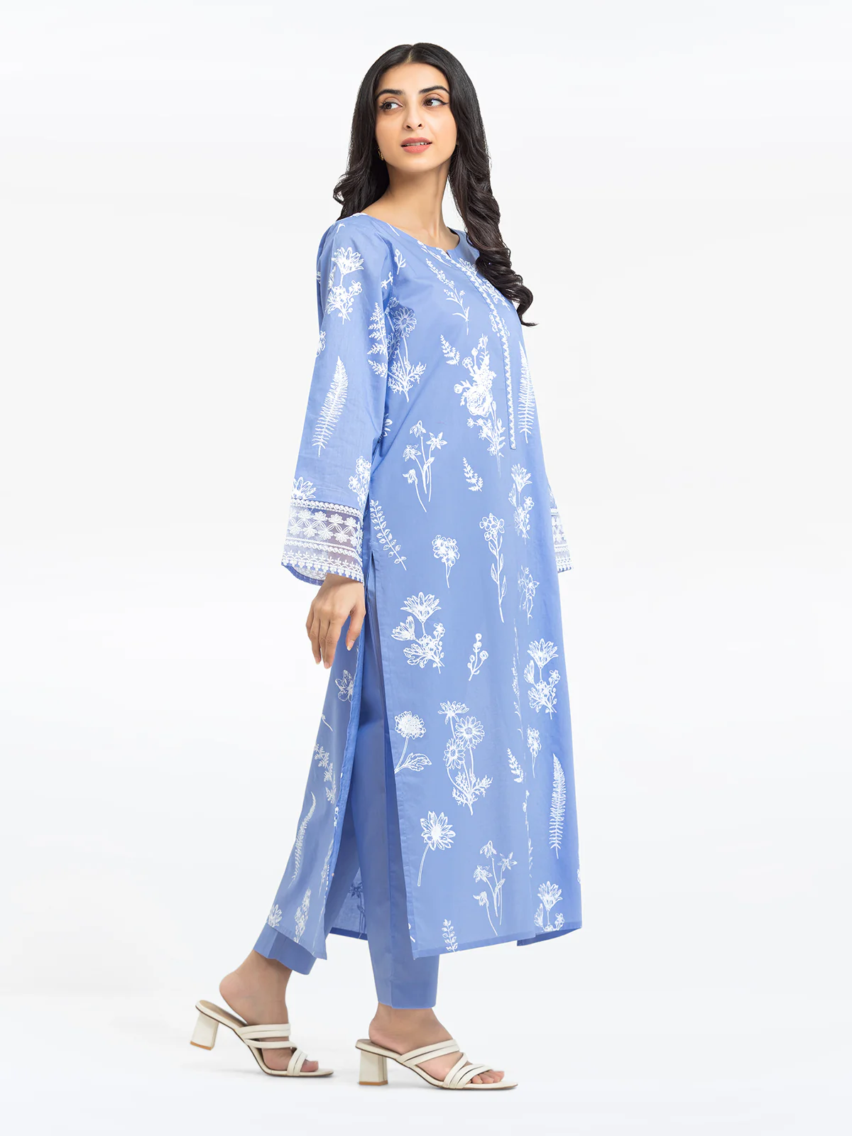 Pret Embroidered Cambric Co-ord Set - EWTKE24-81042ST - Image 5