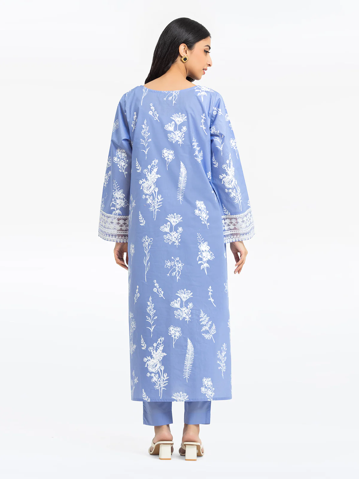 Pret Embroidered Cambric Co-ord Set - EWTKE24-81042ST - Image 6