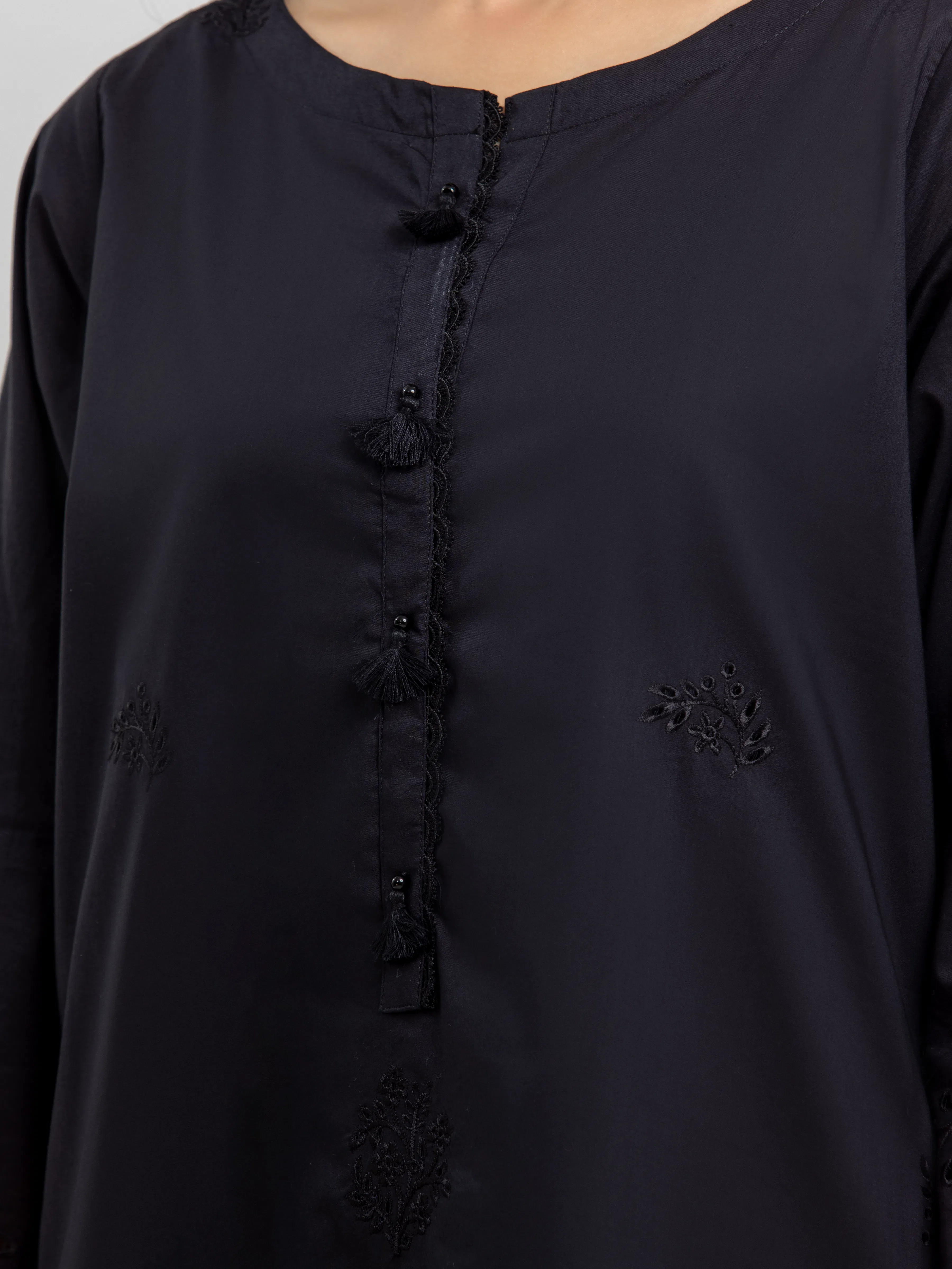 Pret Embroidered Cambric Shirt Trouser - EWTKE24-81050ST - Image 3