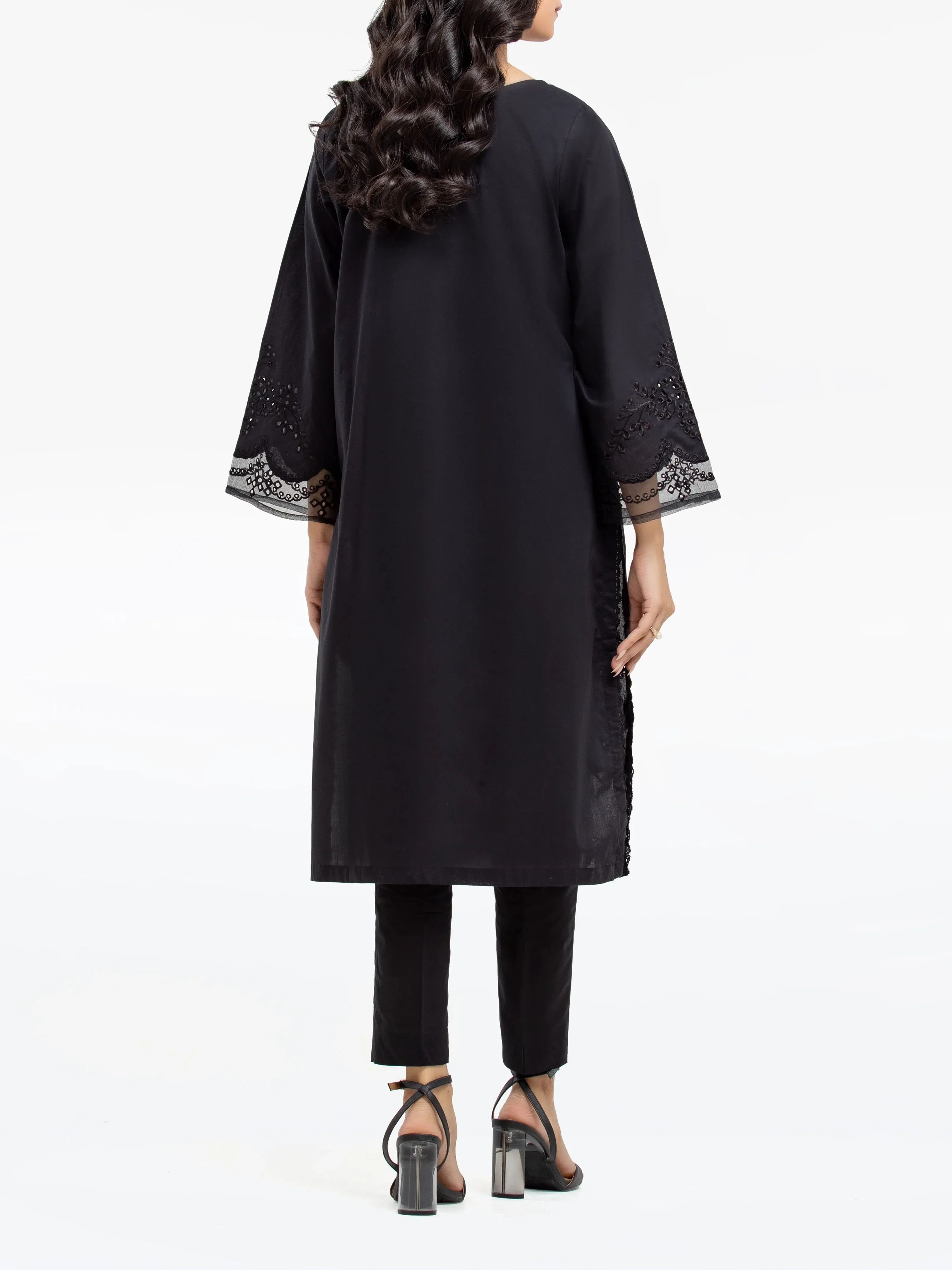 Pret Embroidered Cambric Shirt Trouser - EWTKE24-81050ST - Image 6